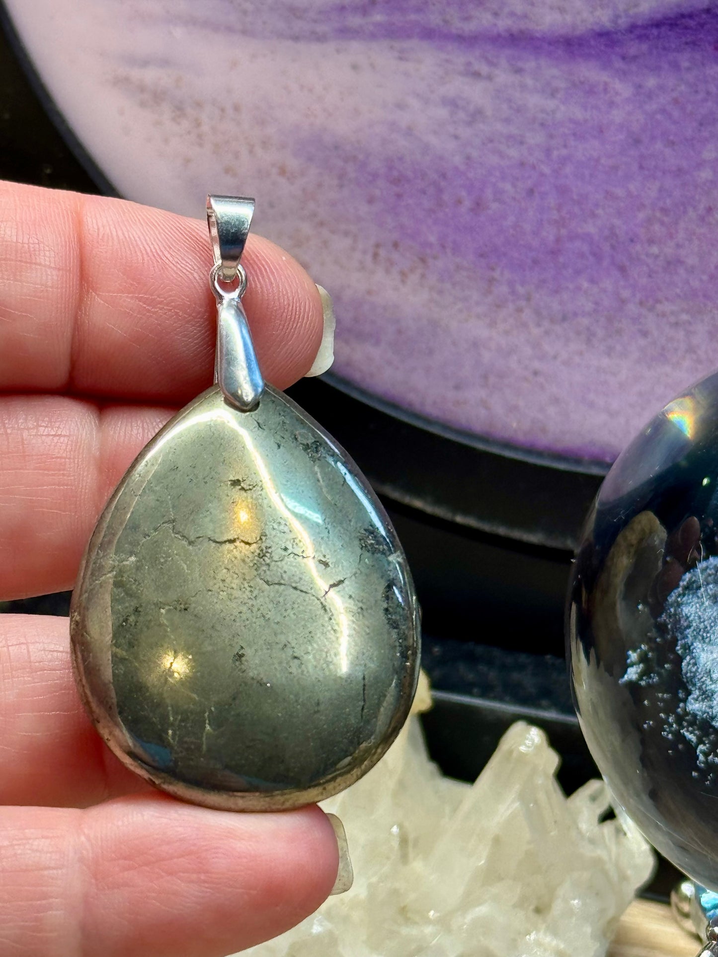 Pendentif en Pyrite