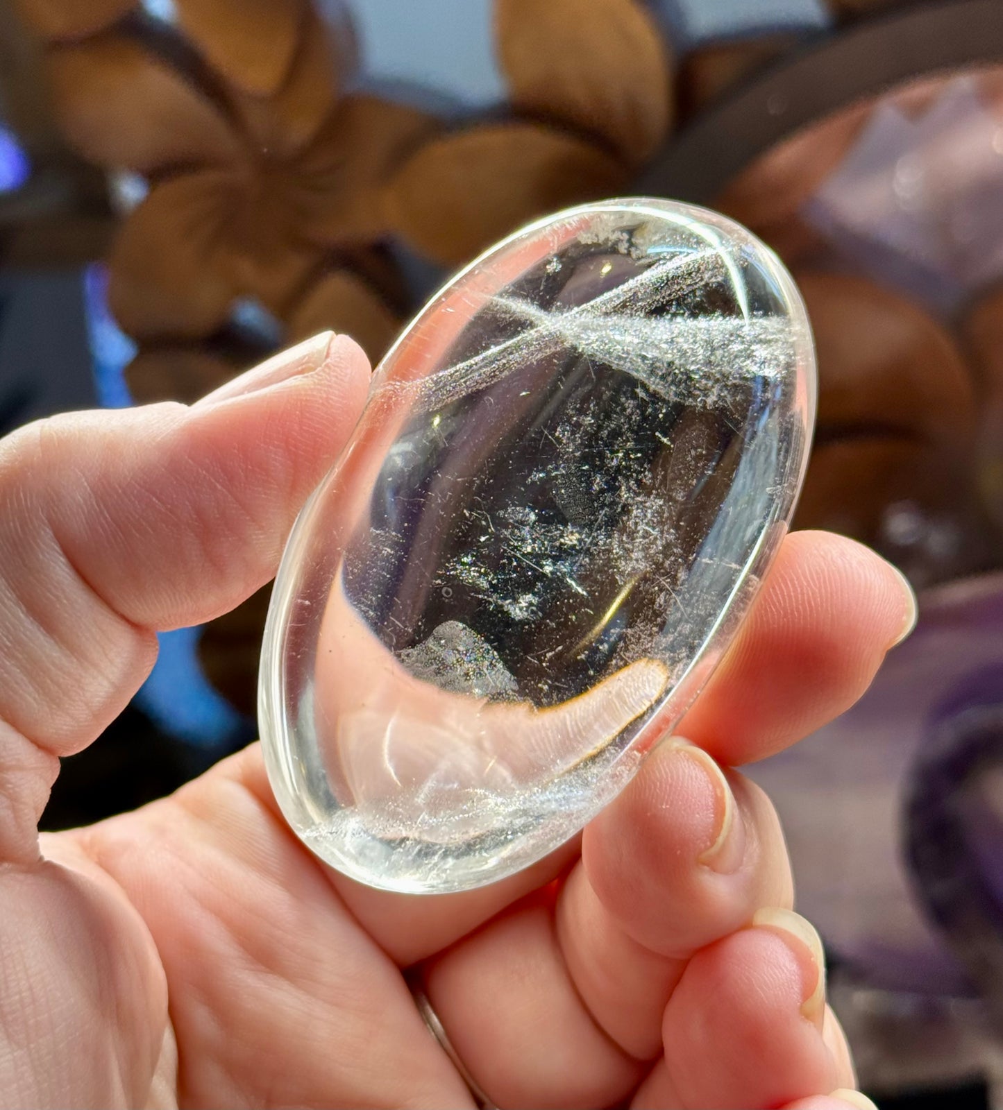 Galets de Quartz Cristal