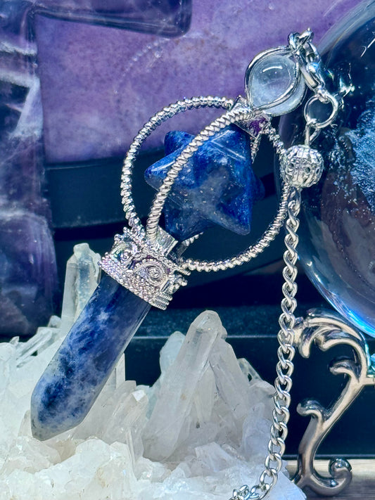 Pendule avec Merkaba - Lapis Lazuli