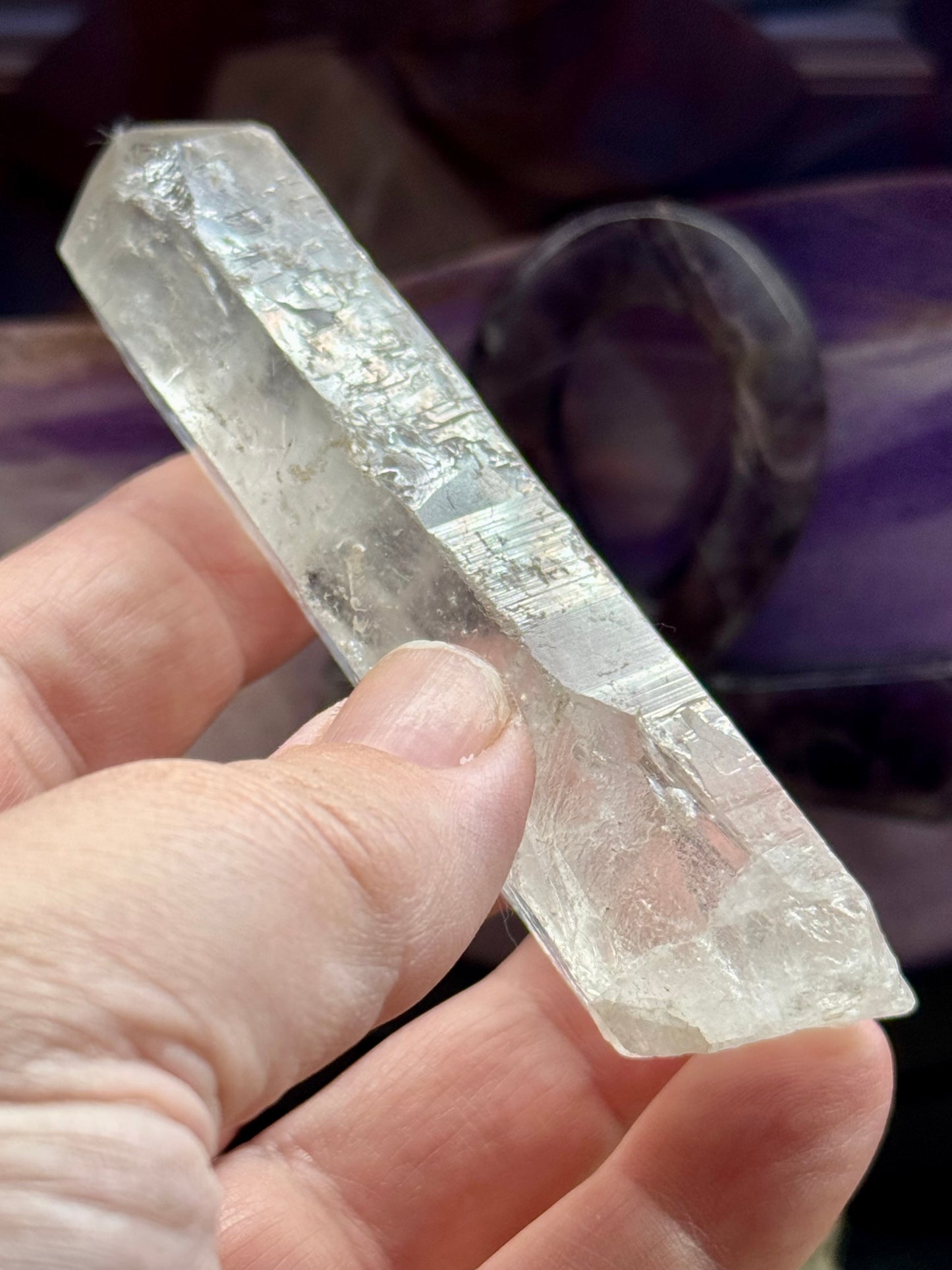 Pointe de Quartz Lémurien 3