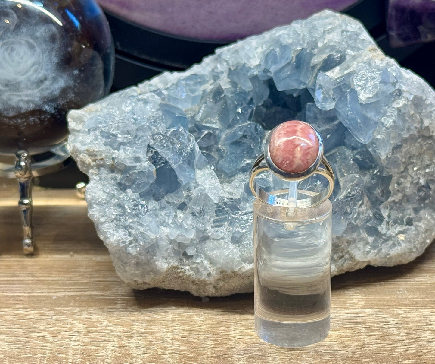 Bague de Rhodochrosite T59