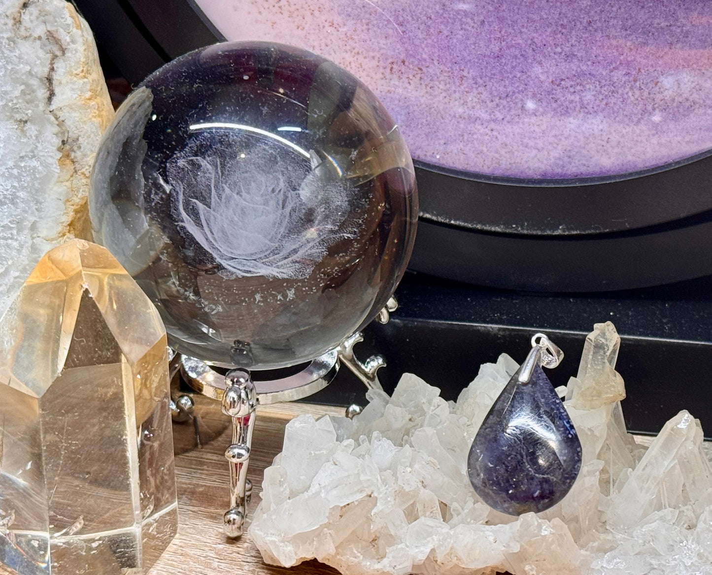 Pendentif de Iolite n.1