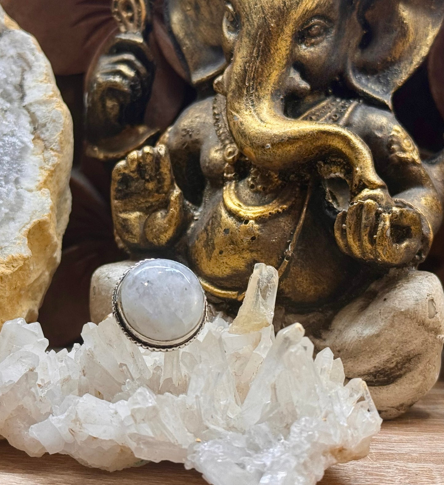 Bague Pierre de lune T57