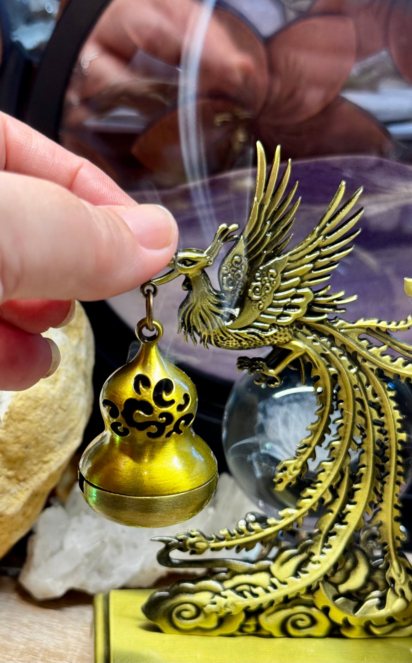 Porte encens Phoenix