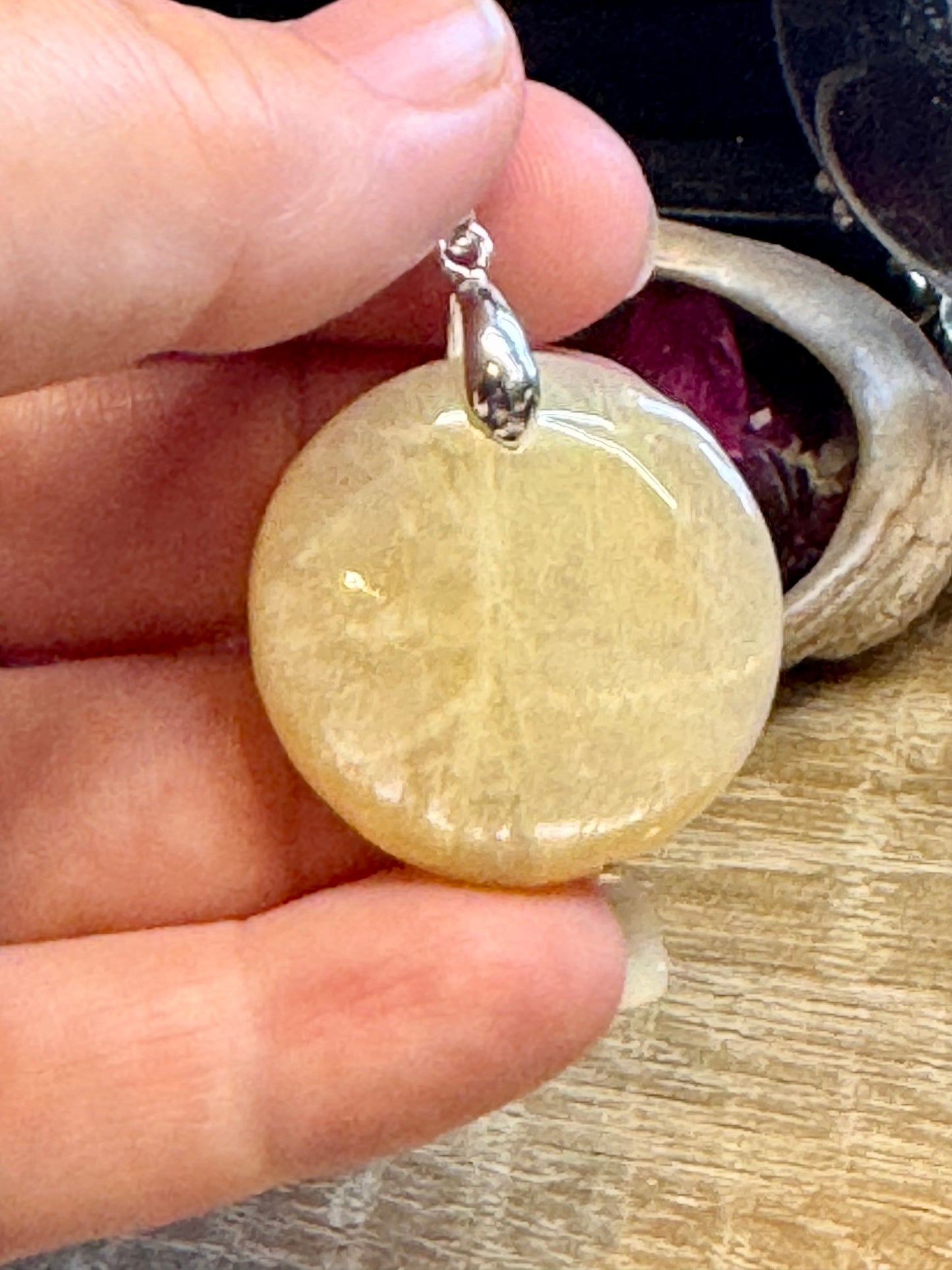 Pendentif de Pierre de Lune