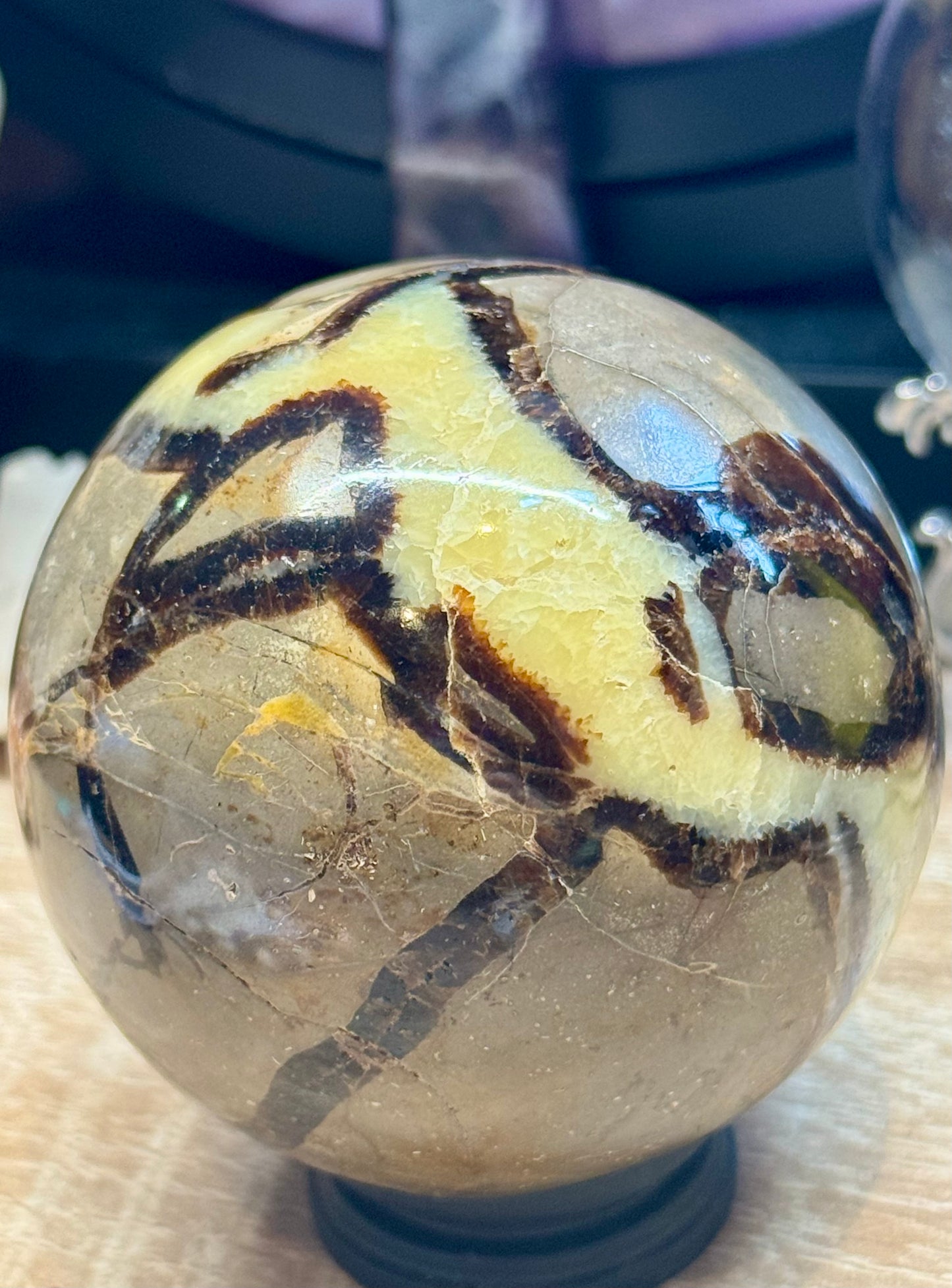 Sphère de Septaria Sauvage