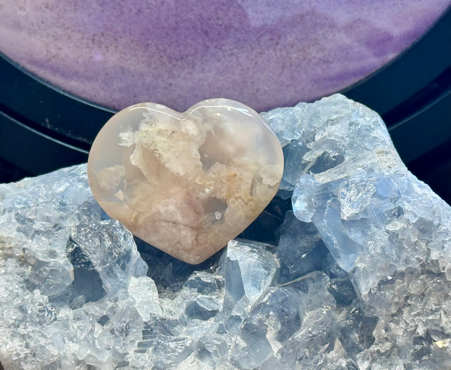 Cœur d’Agate Fleurs de cerisier