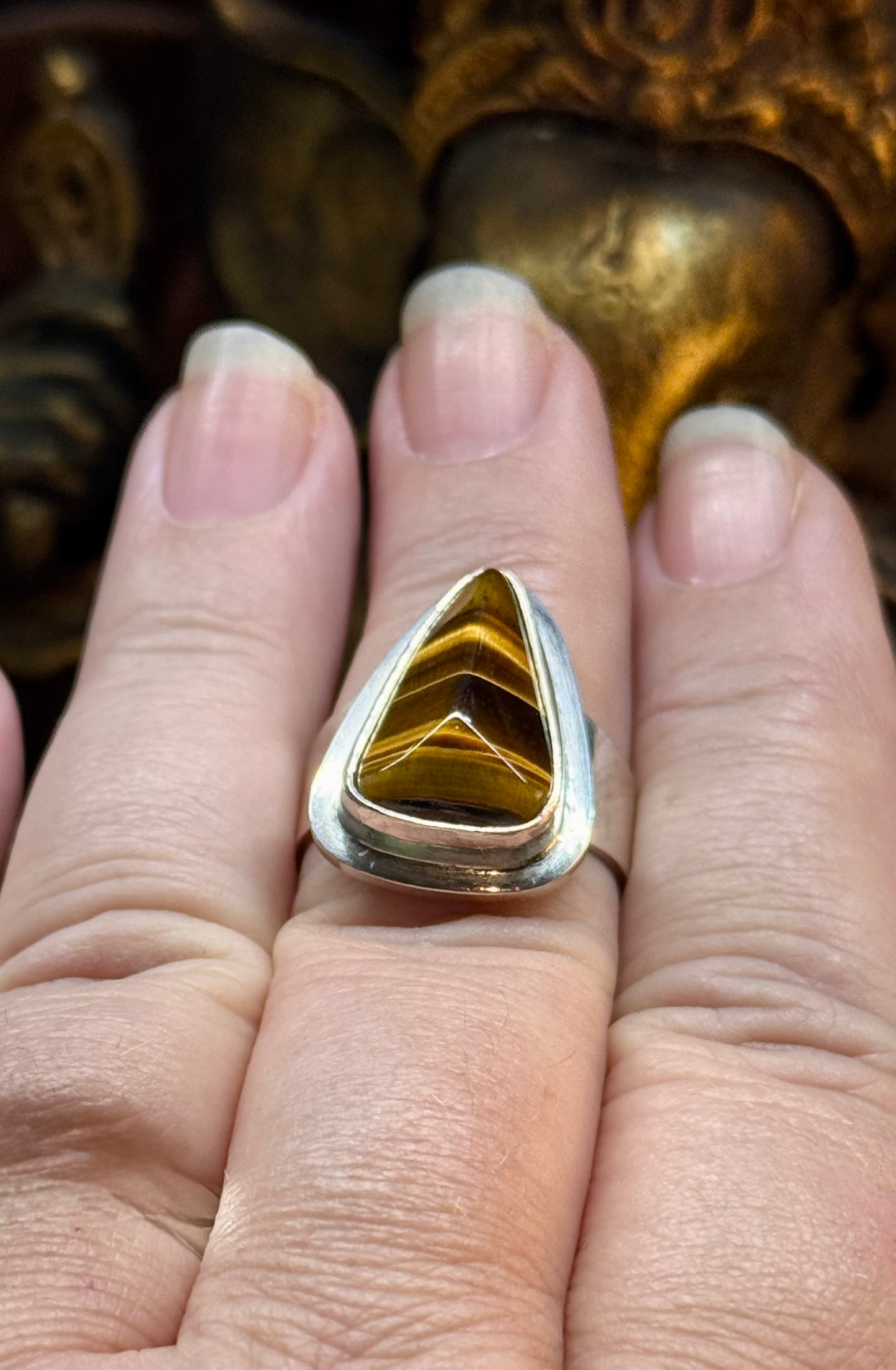 Bague Oeil de tigre