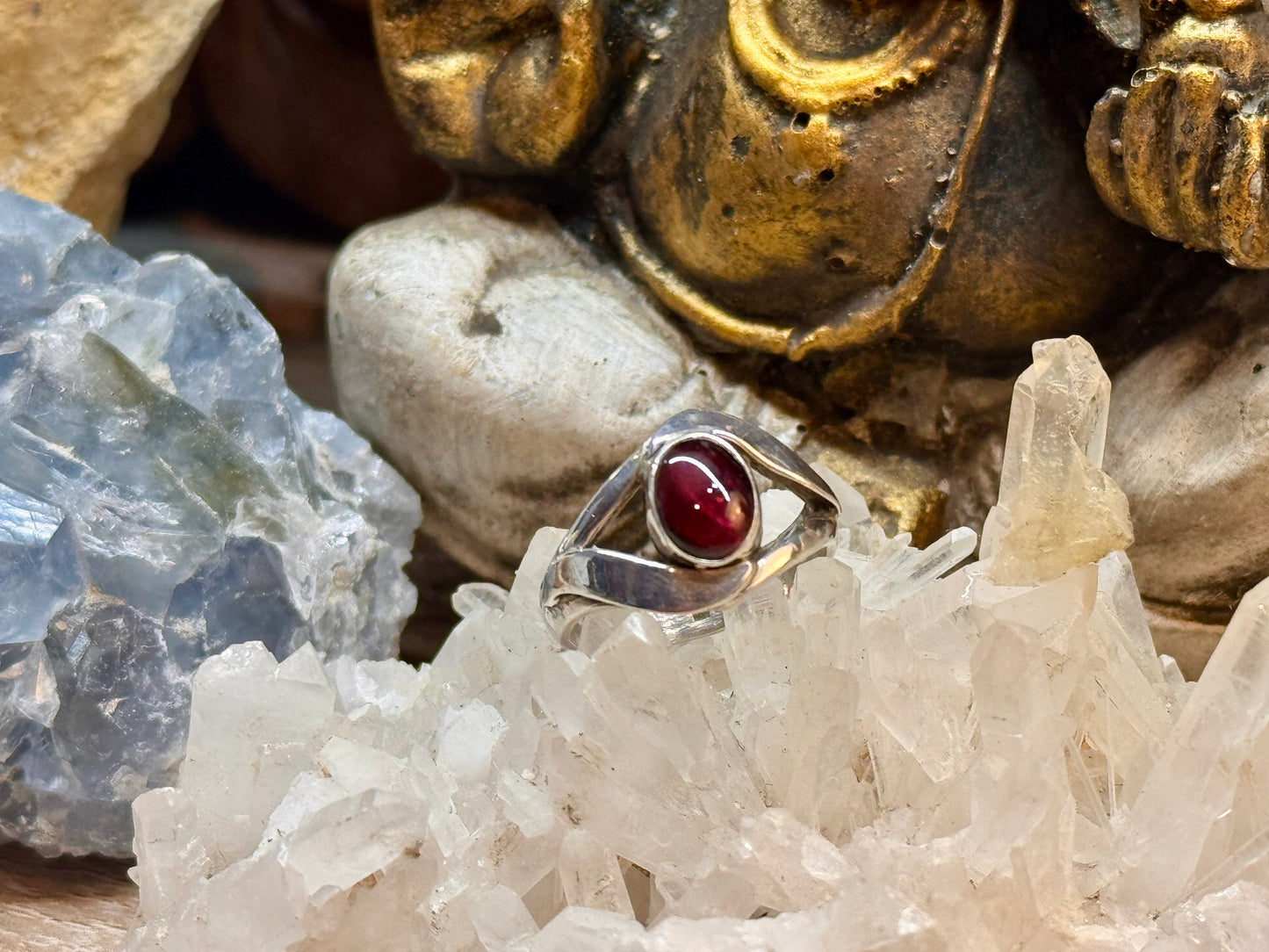 Bague Grenat 52,5