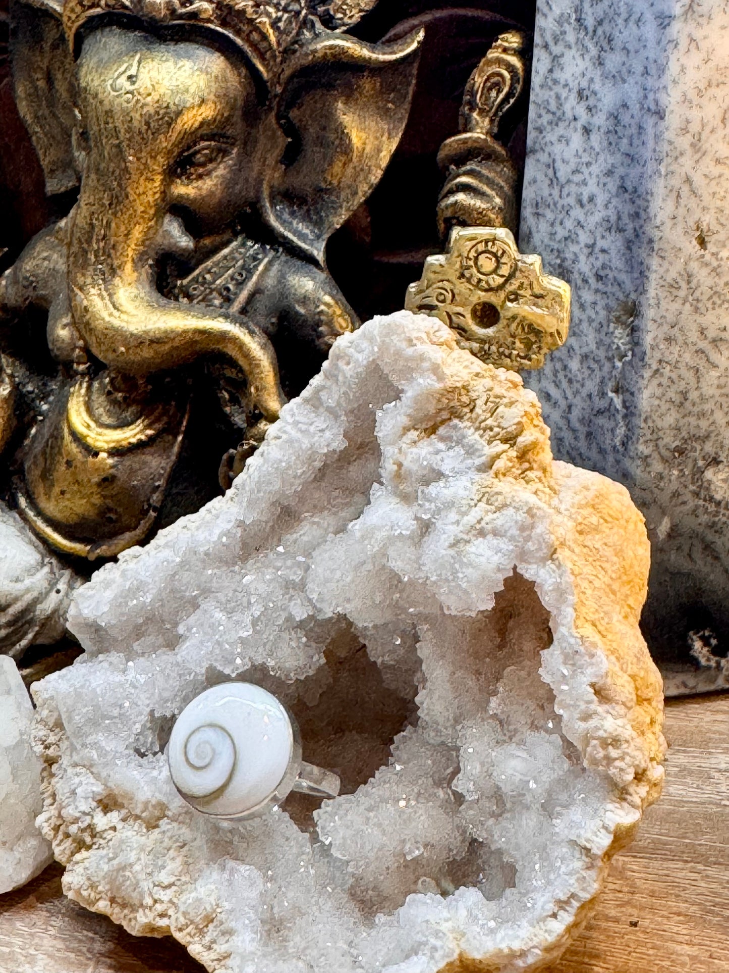 Bague Œil de Shiva - T55