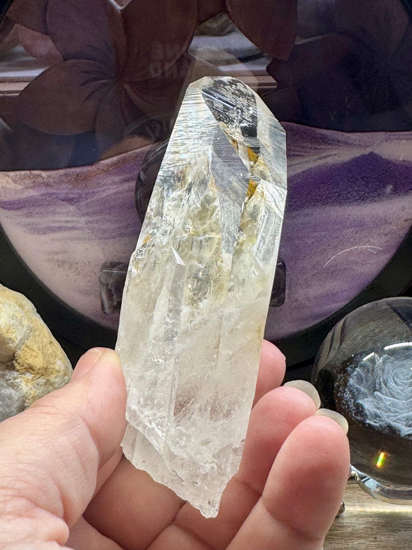 Pointe de Quartz Lémurien - 6
