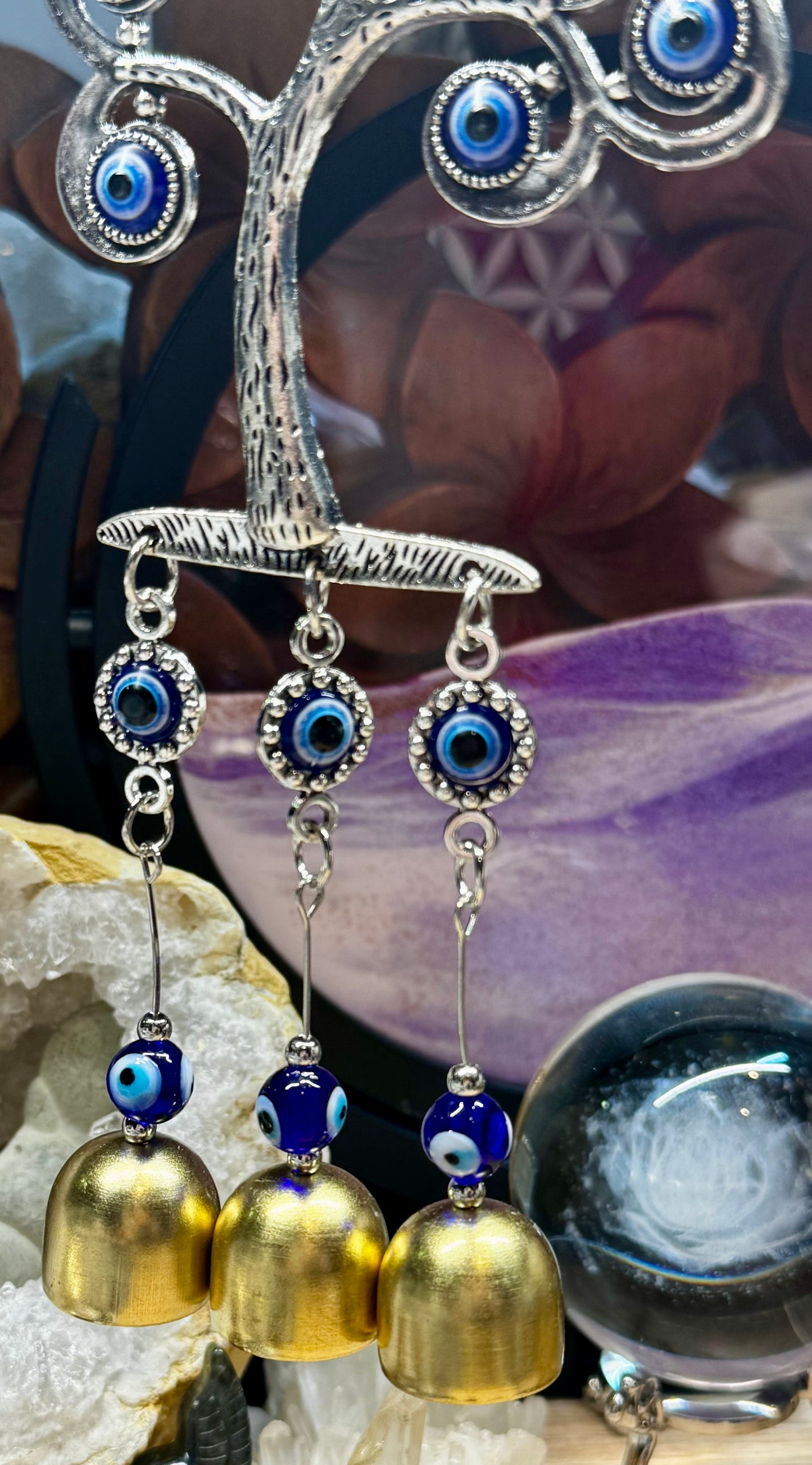 Carillon à clochettes Oeil de Nazar