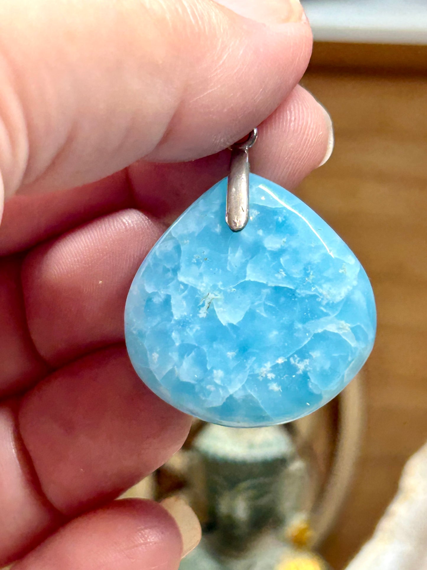 Pendentif d’hémimorphite