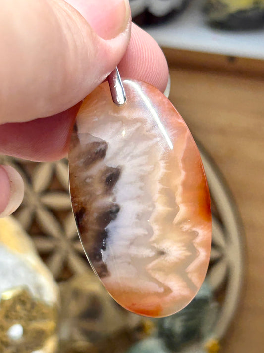 Pendentif d’agate pandora