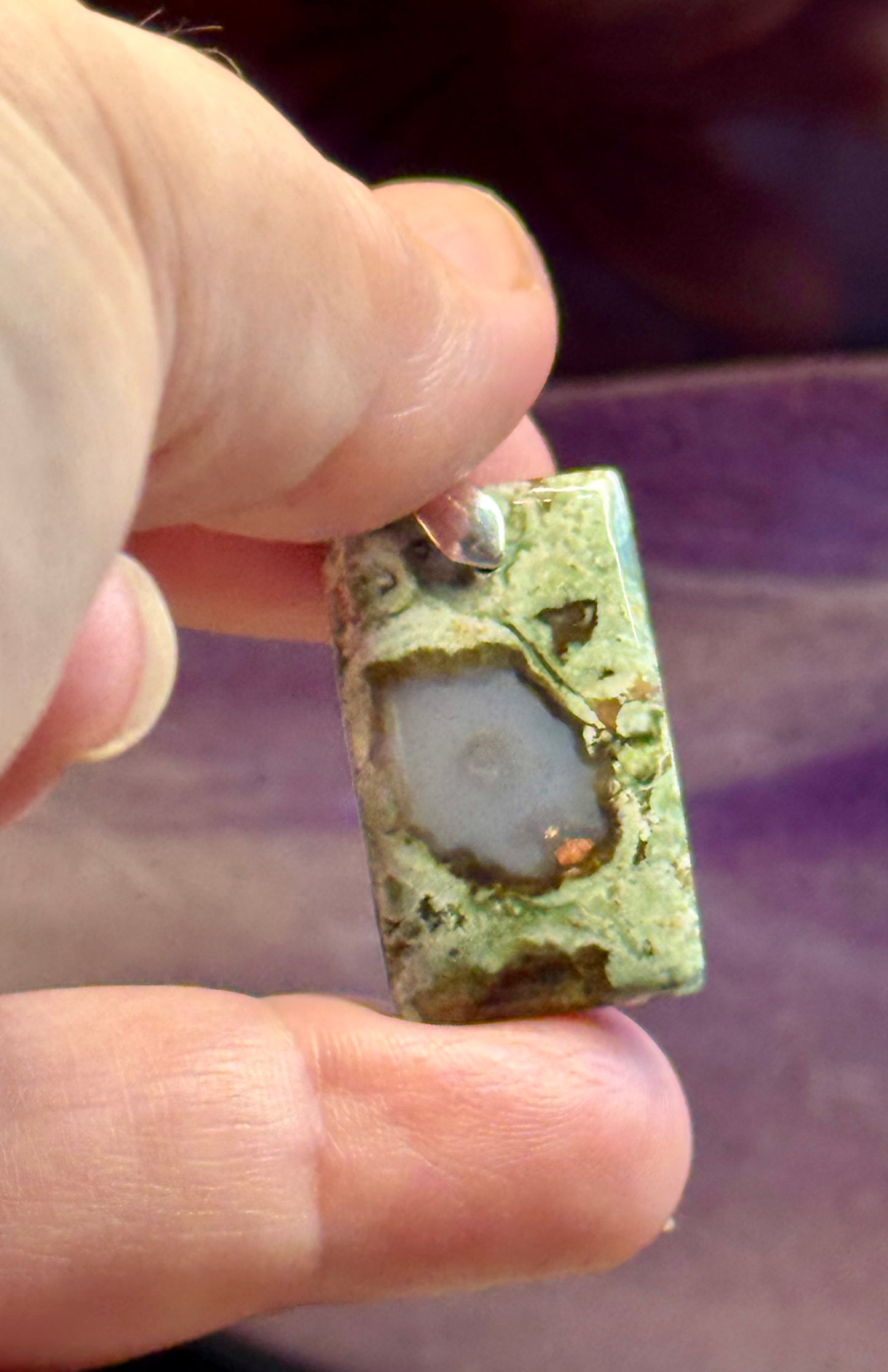Pendentif en Rhyolite