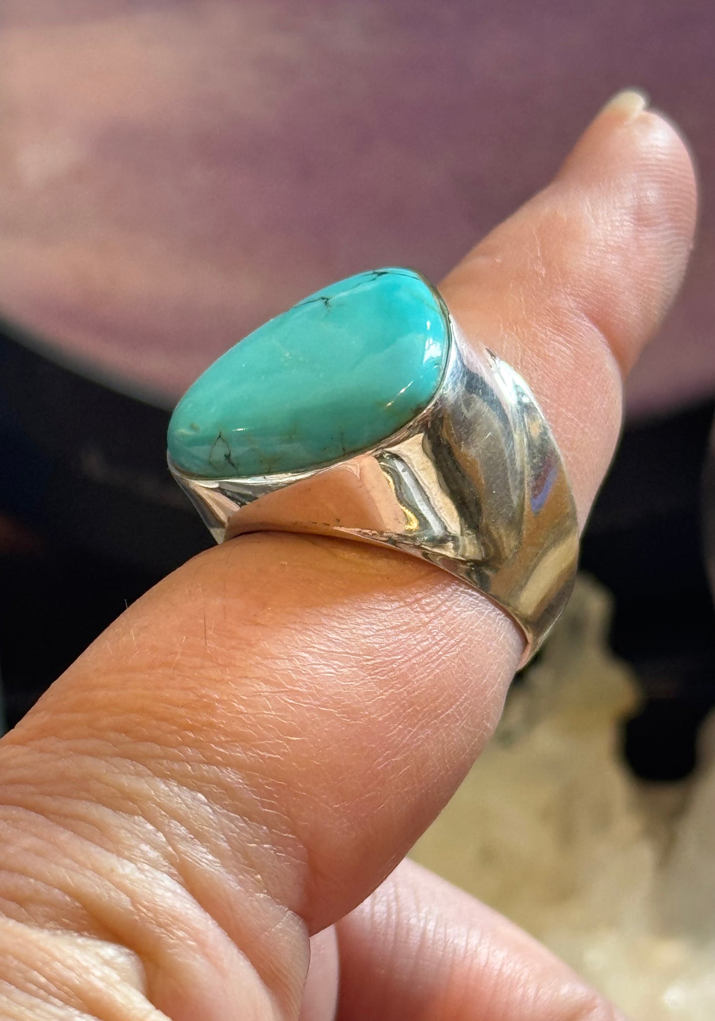Chevalière en Turquoise T59