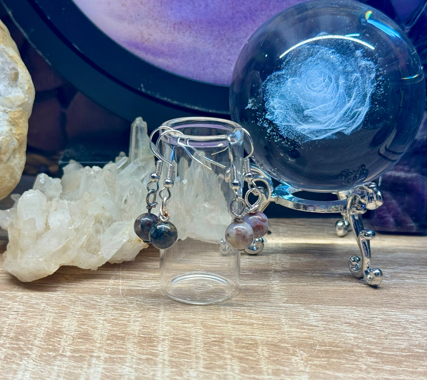 Boucles d’oreilles Piétersite