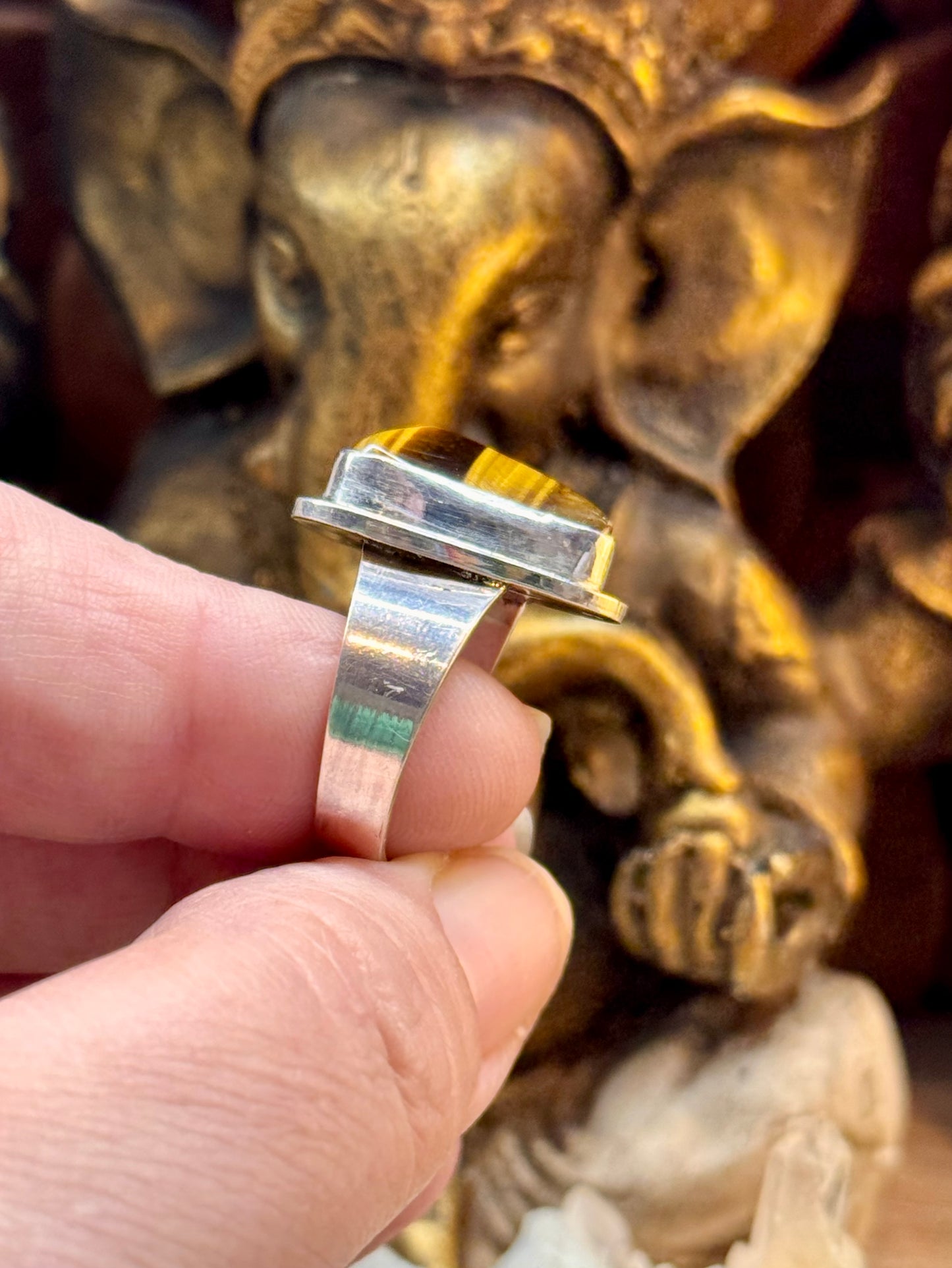 Bague Oeil de tigre