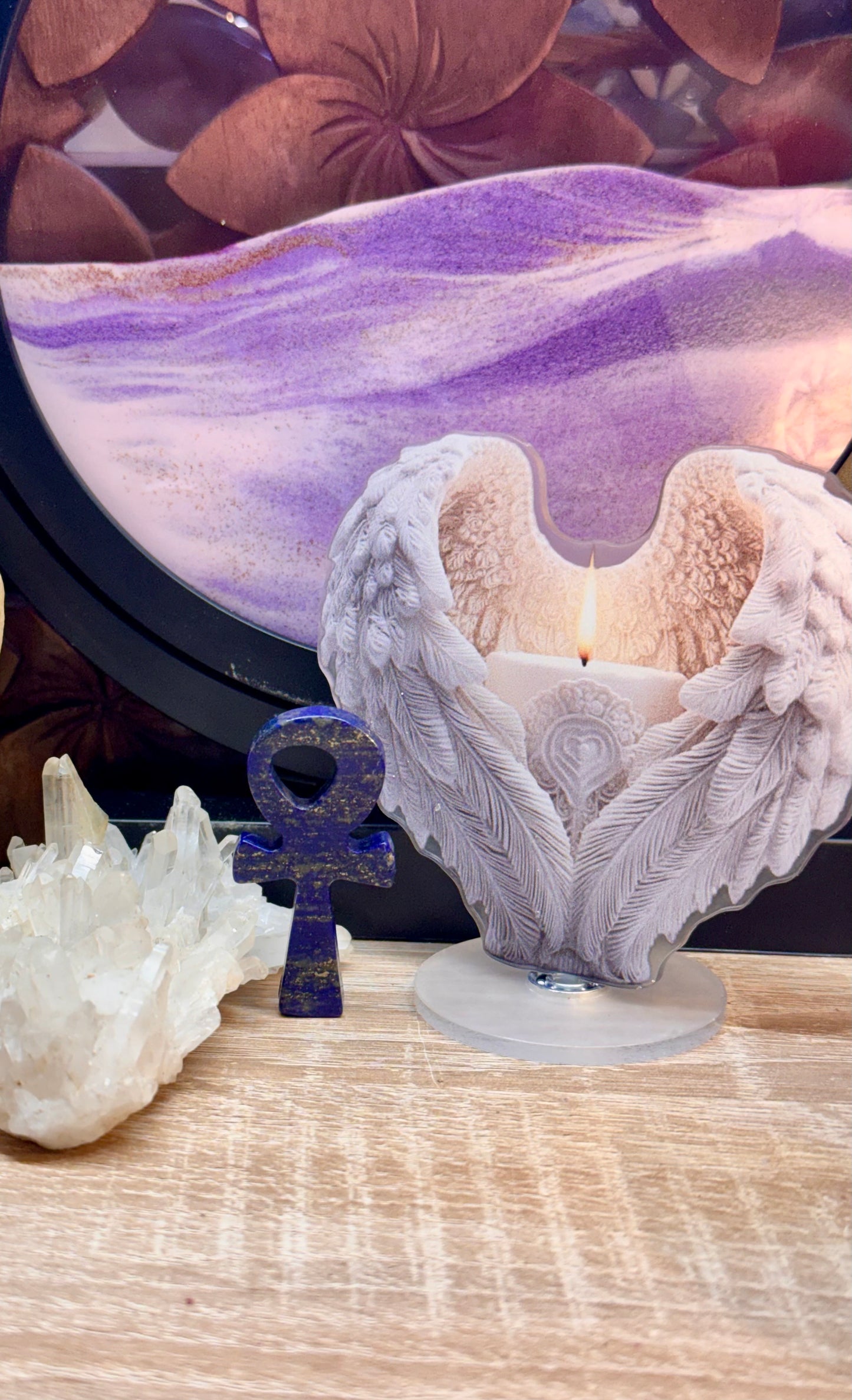 Croix de Ânkh en Lapis Lazuli 2