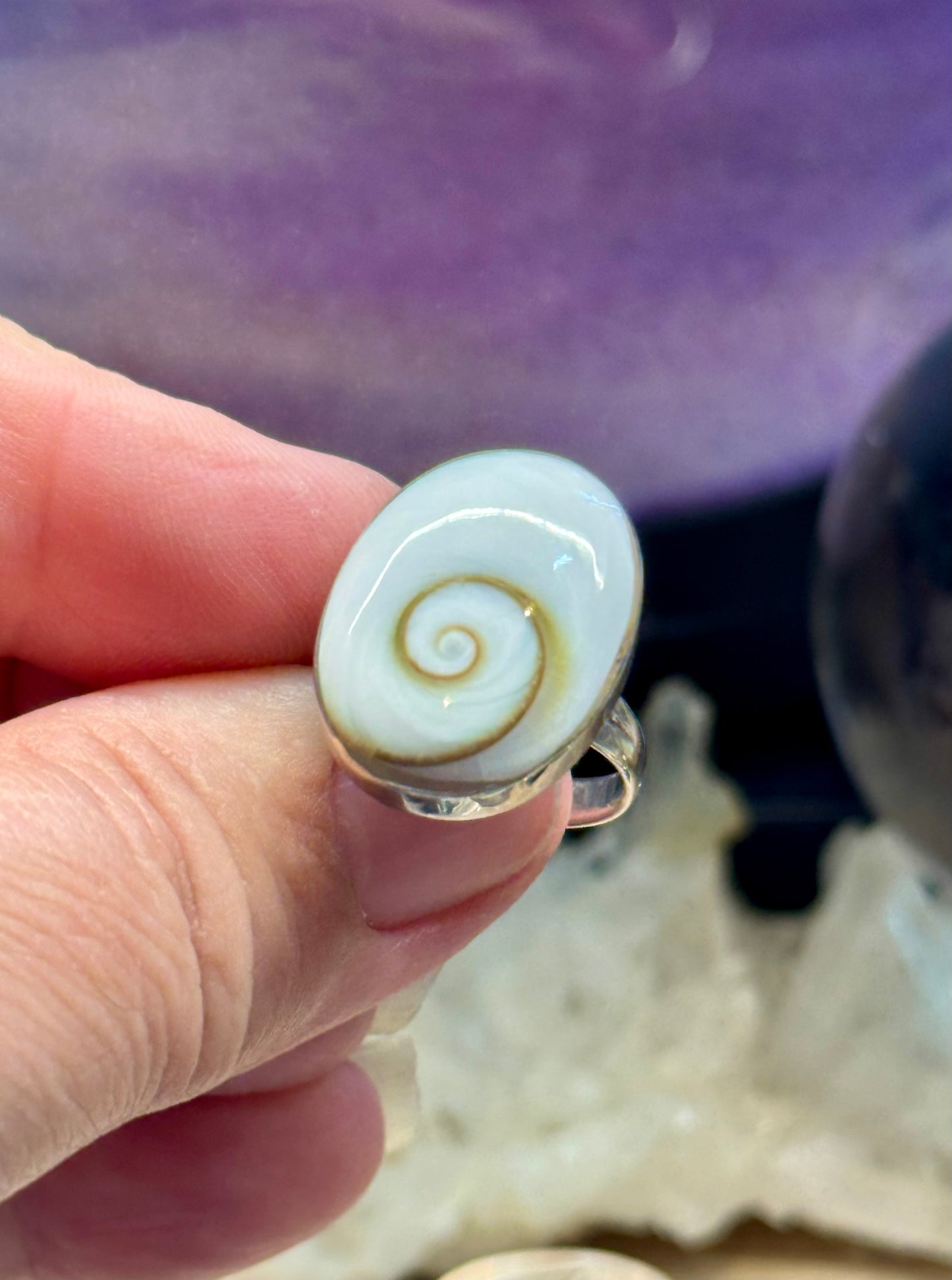 Bague Oeil de Shiva T51