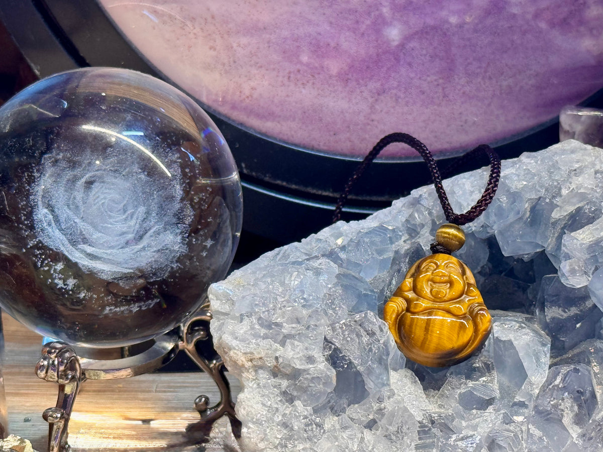 Collier ajustable Bouddha Rieur