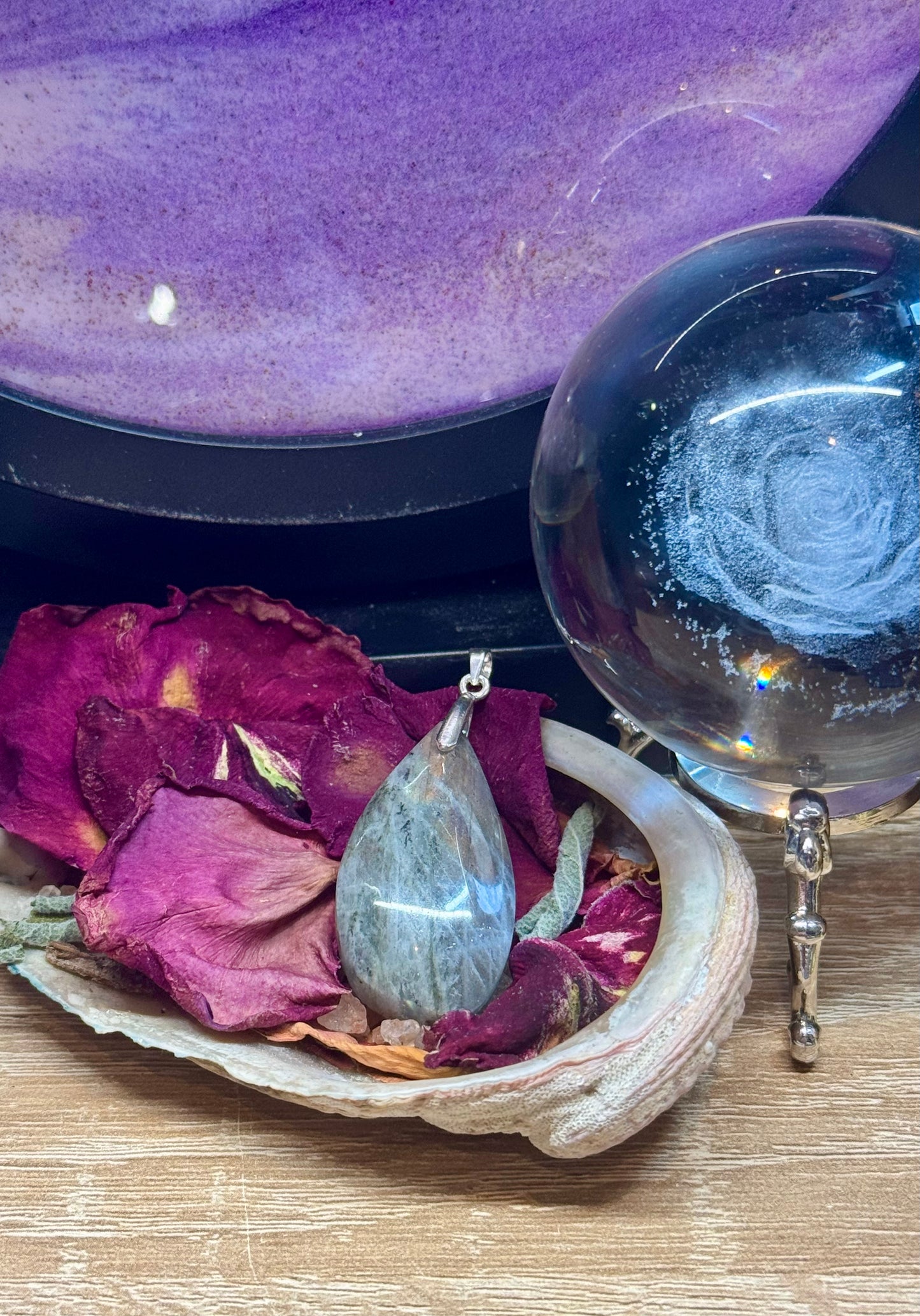 Pendentif en Labradorite