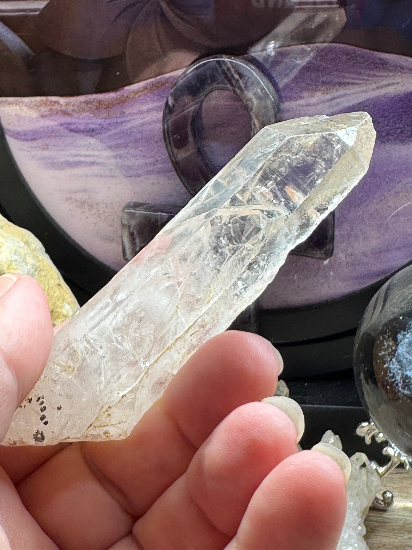 Pointe de Quartz Lémurien 2