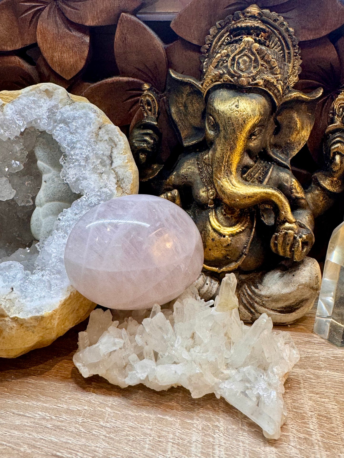 Galets de quartz rose