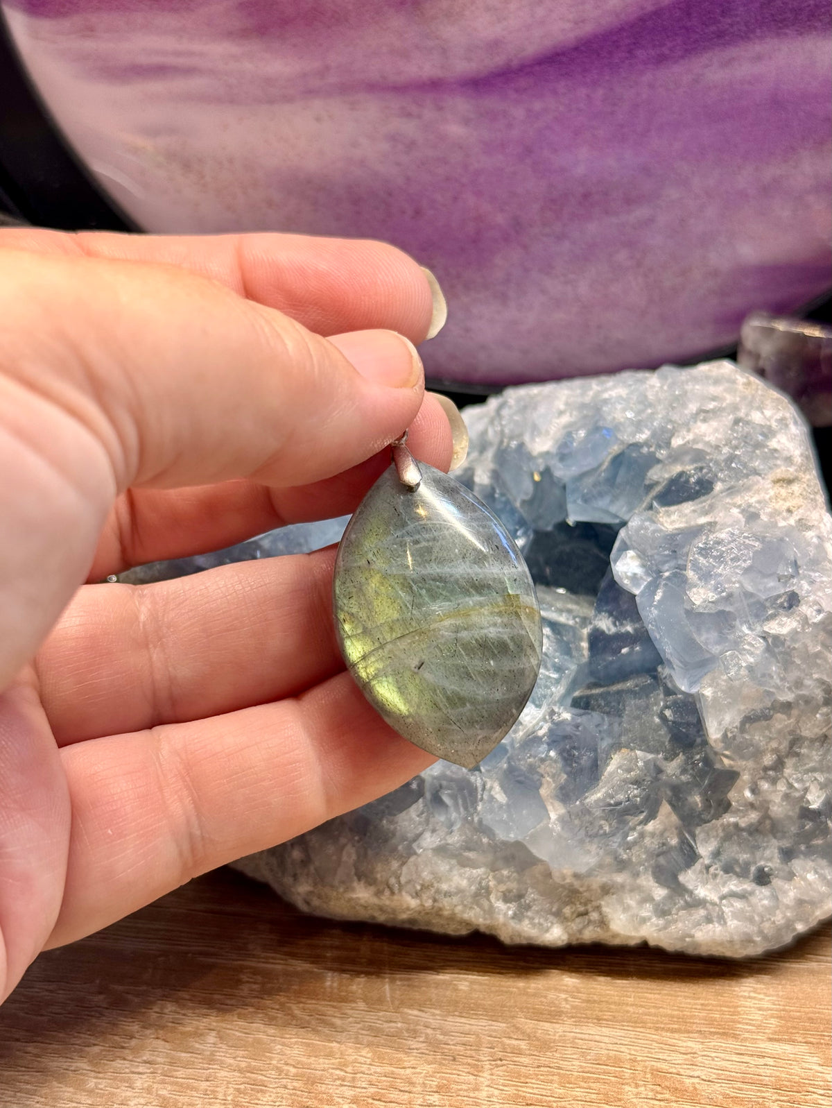 Pendentif de Labradorite