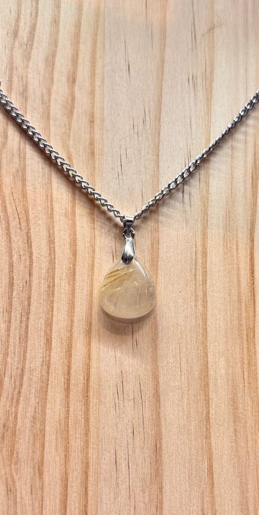 Pendentif de Quartz Rutile