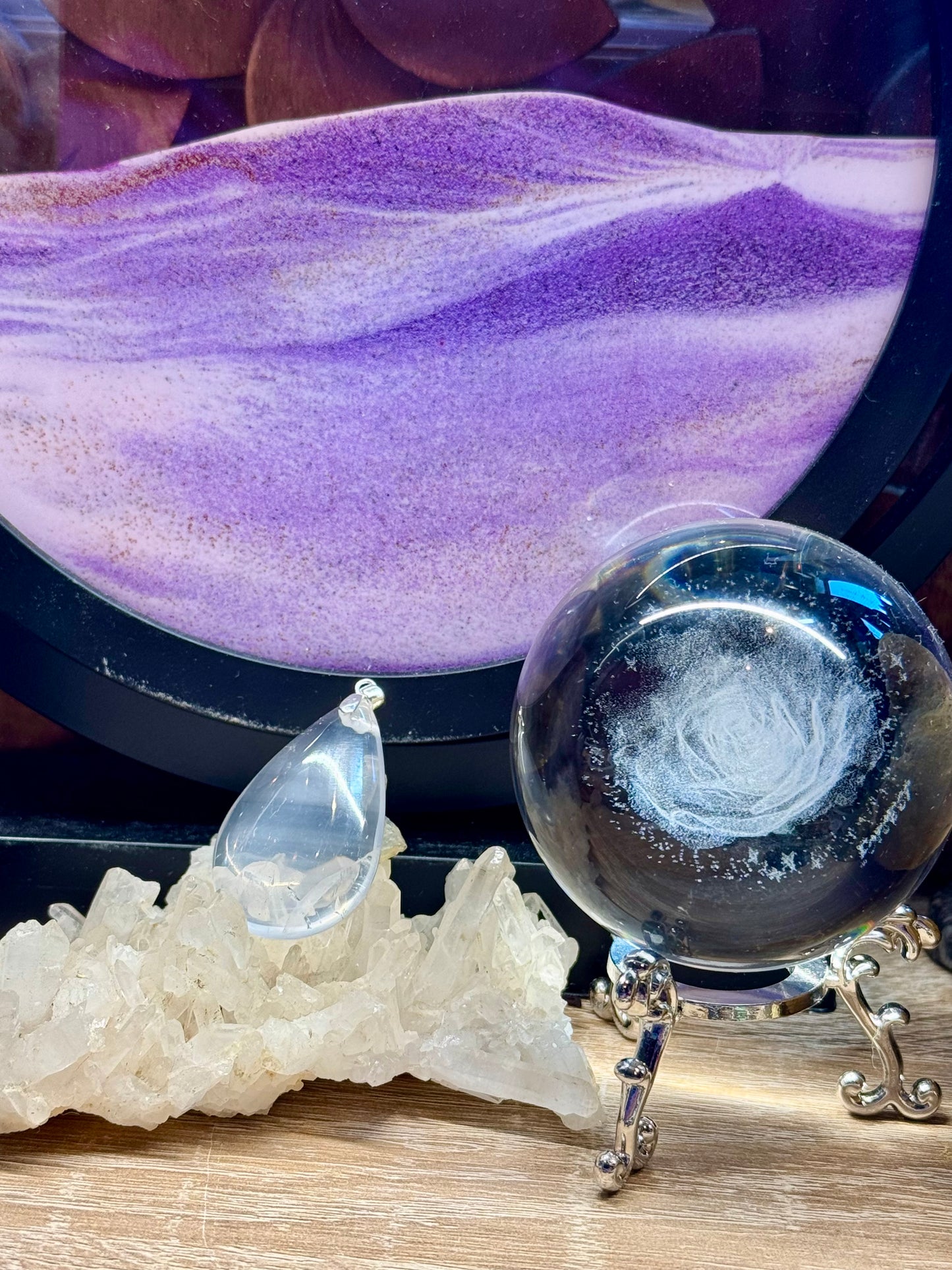 Pendentif de Quartz Laiteux