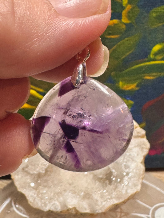 Pendentif d’améthyste