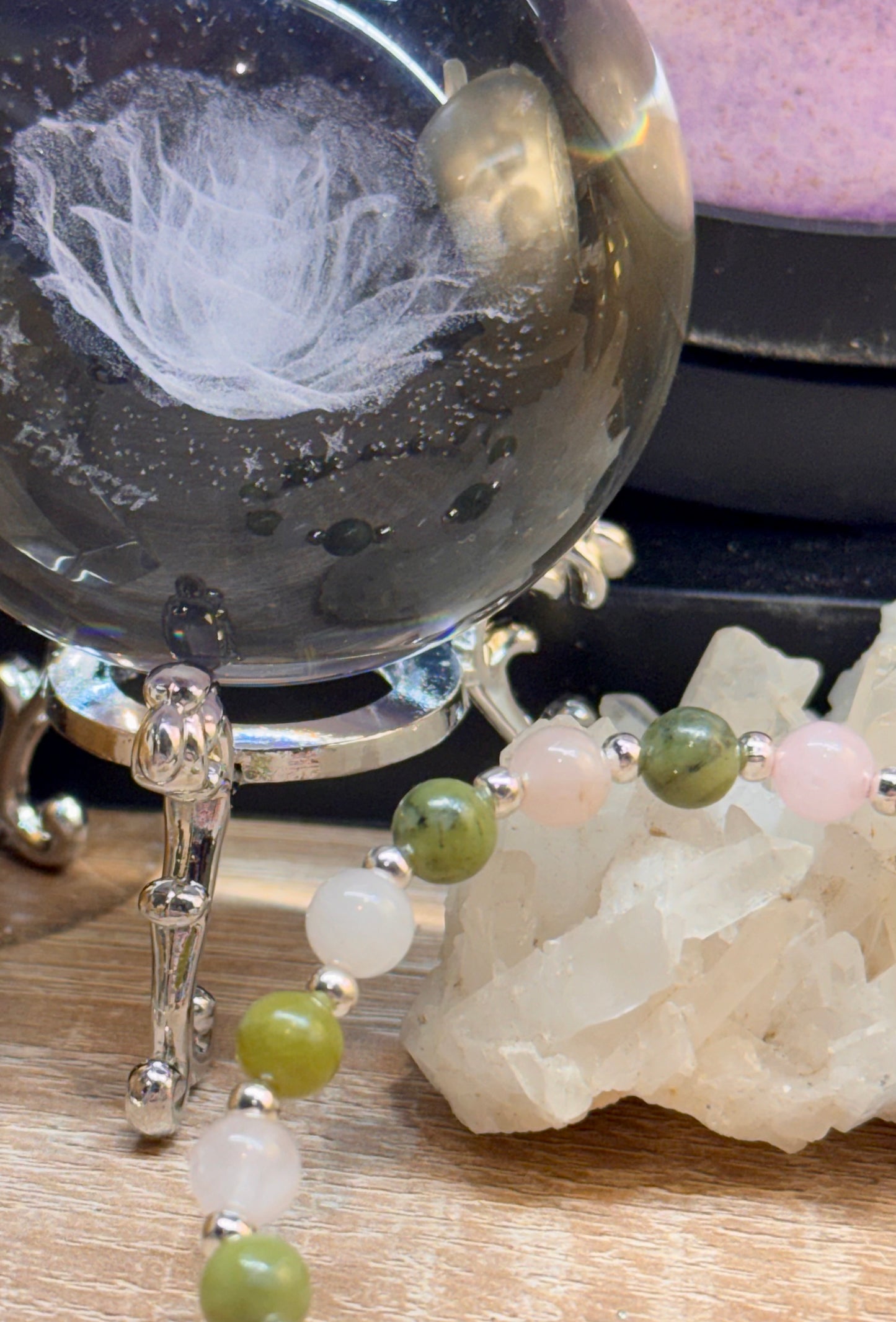 Bracelet "Apaisement et Amour Inconditionnel "