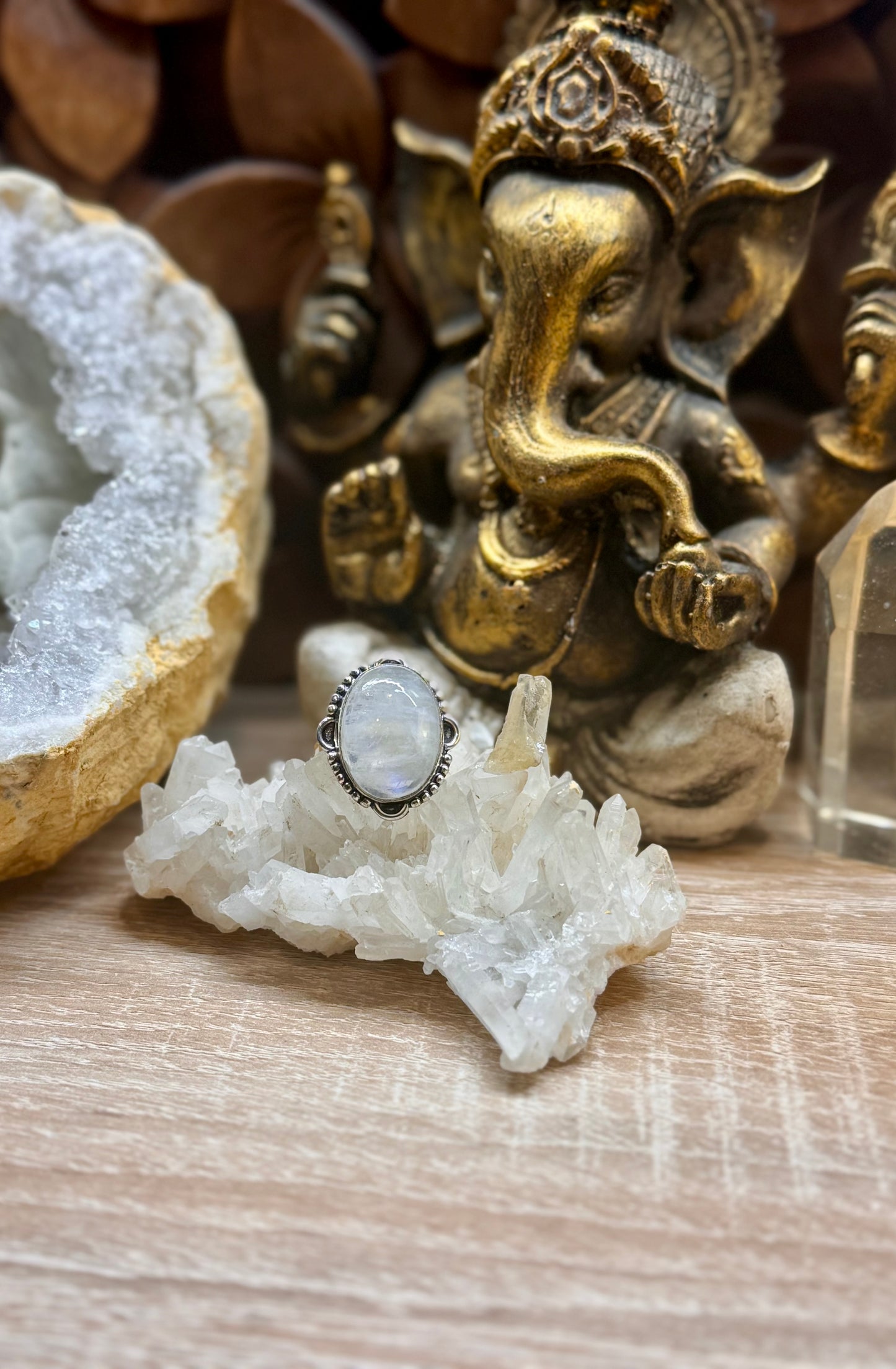Bague Pierre de lune T56