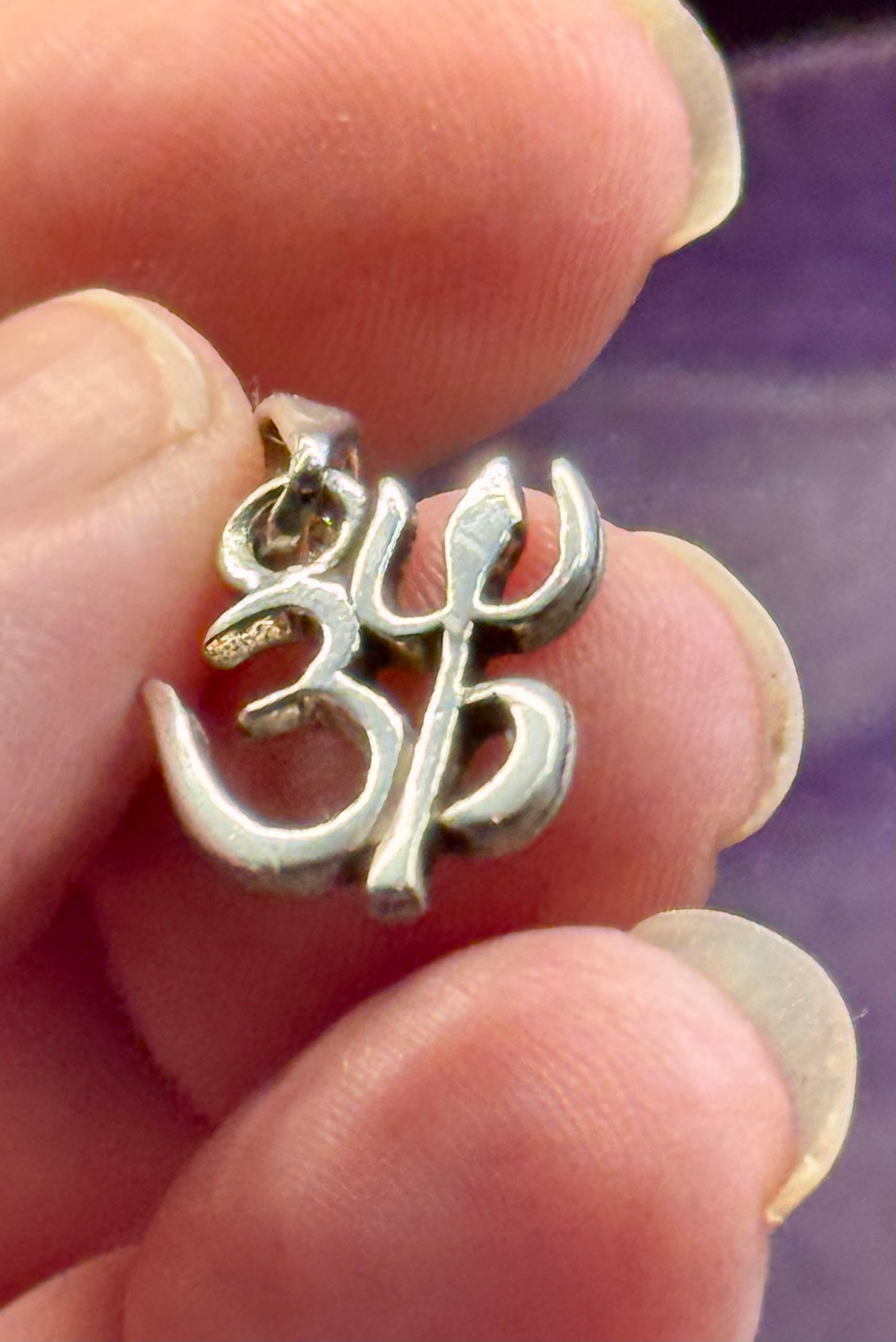 Pendentif Aum avec Trident