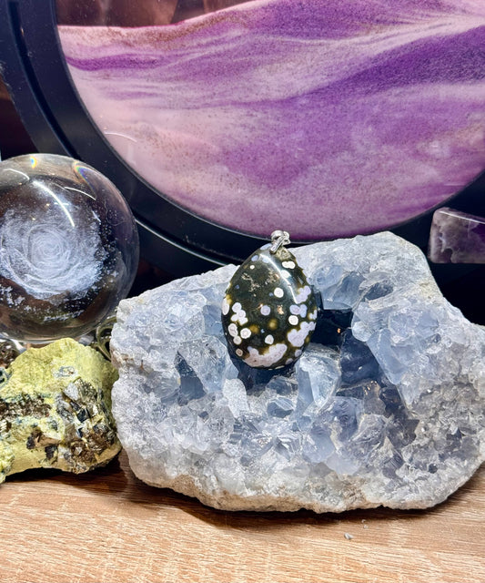 Pendentif de Jaspe Orbiculaire 3