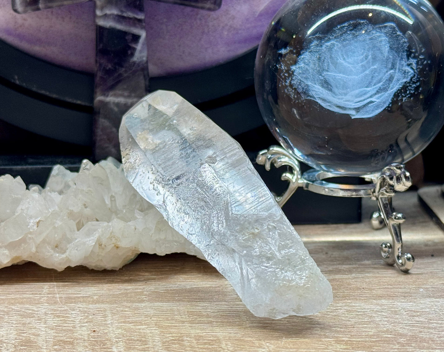 Pointe de Quartz Lémurien - 4