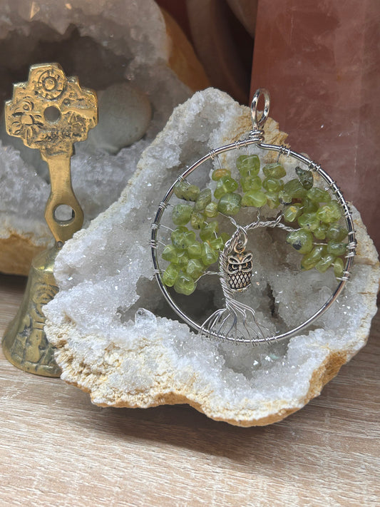 Pendentif en péridot
