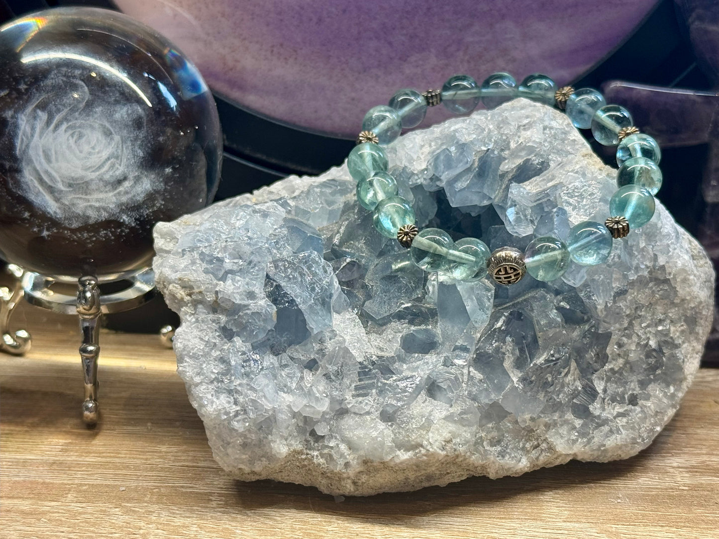 Bracelet de Fluorine Verte