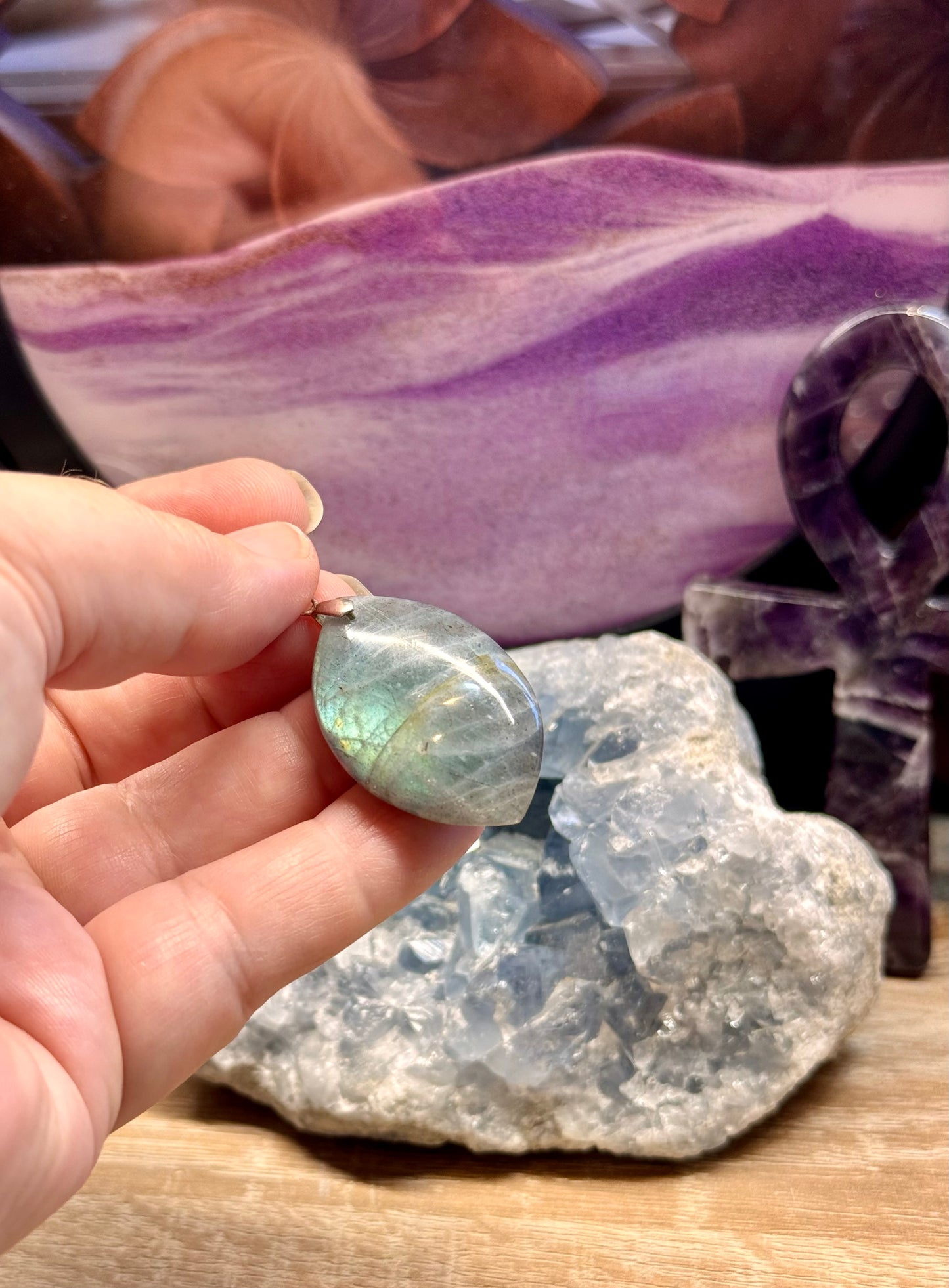 Pendentif de Labradorite