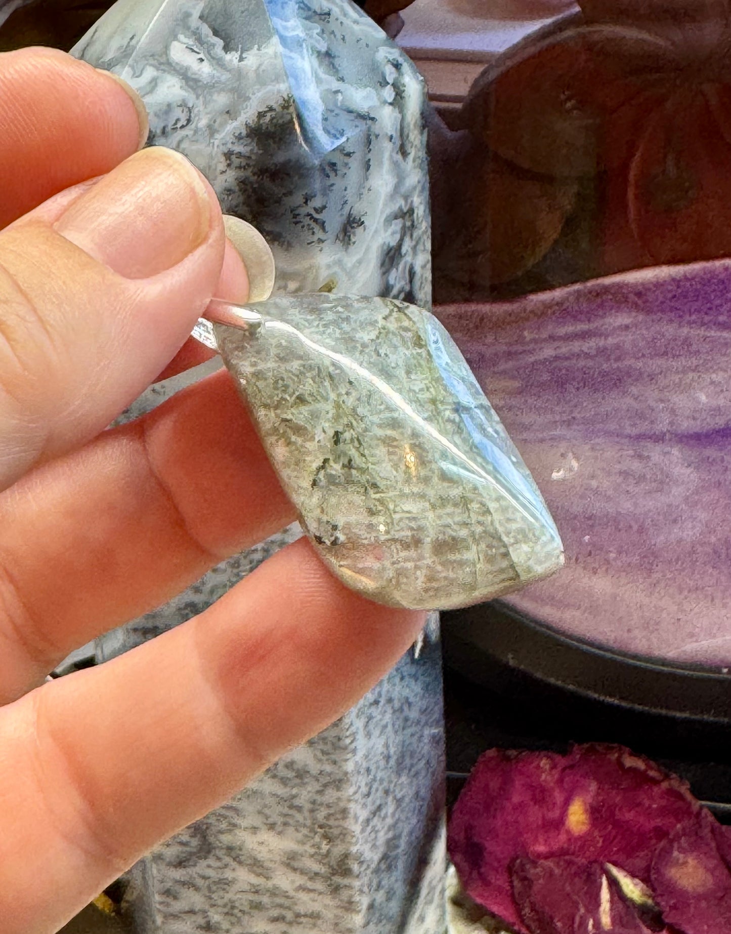Pendentif en Labradorite