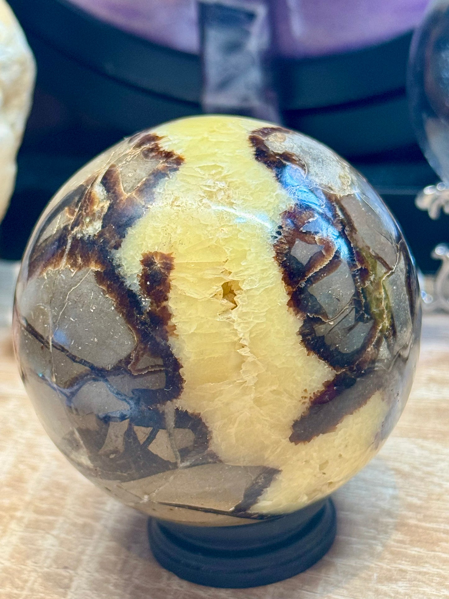 Sphère de Septaria Sauvage
