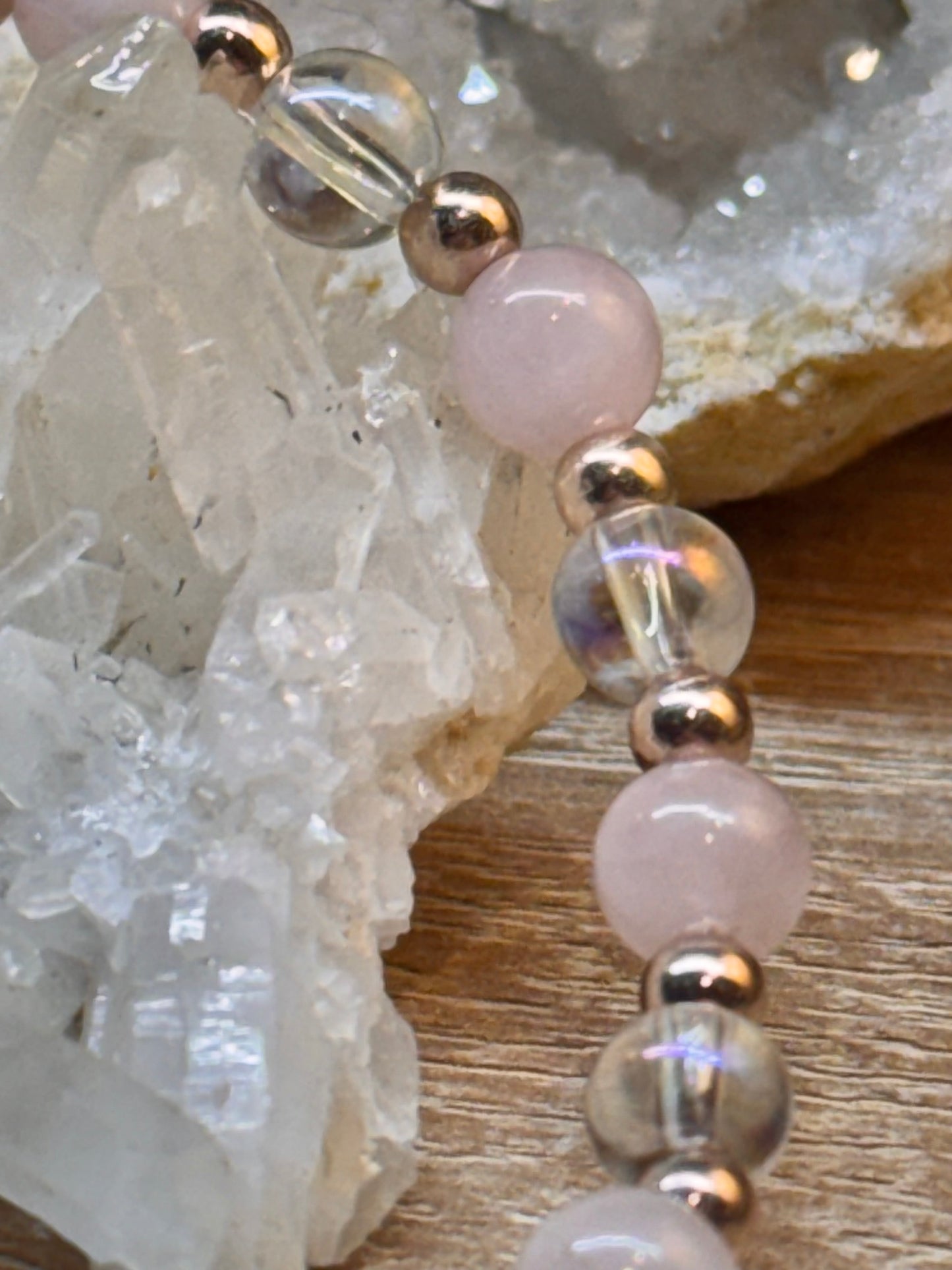Bracelet "Amour Inconditionnel, Tranquillité et Joie"