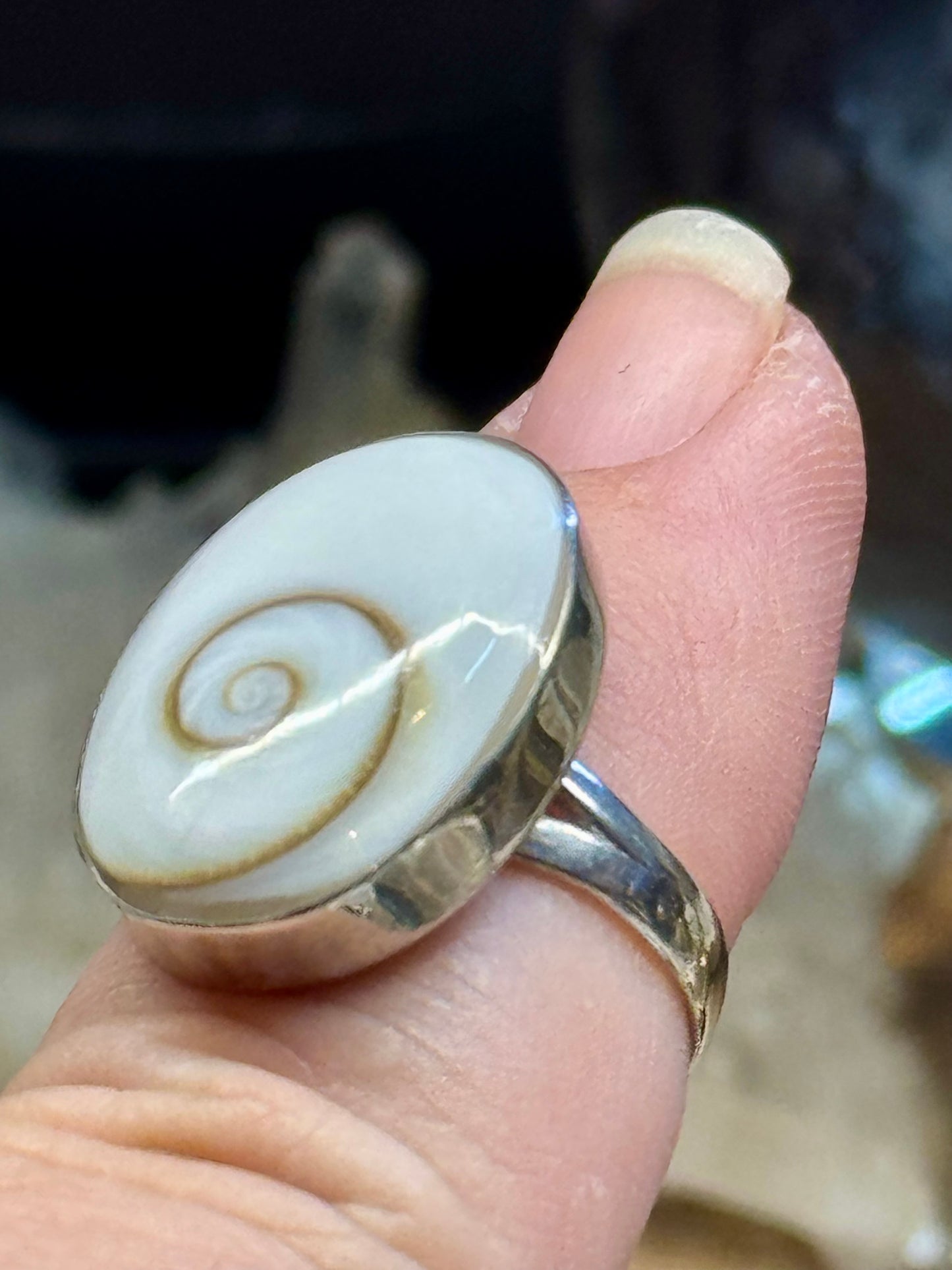 Bague Oeil de Shiva T51