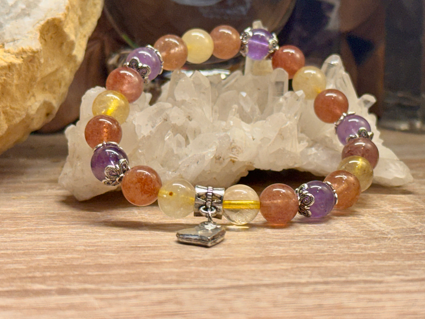 Bracelet de Cacoxénite