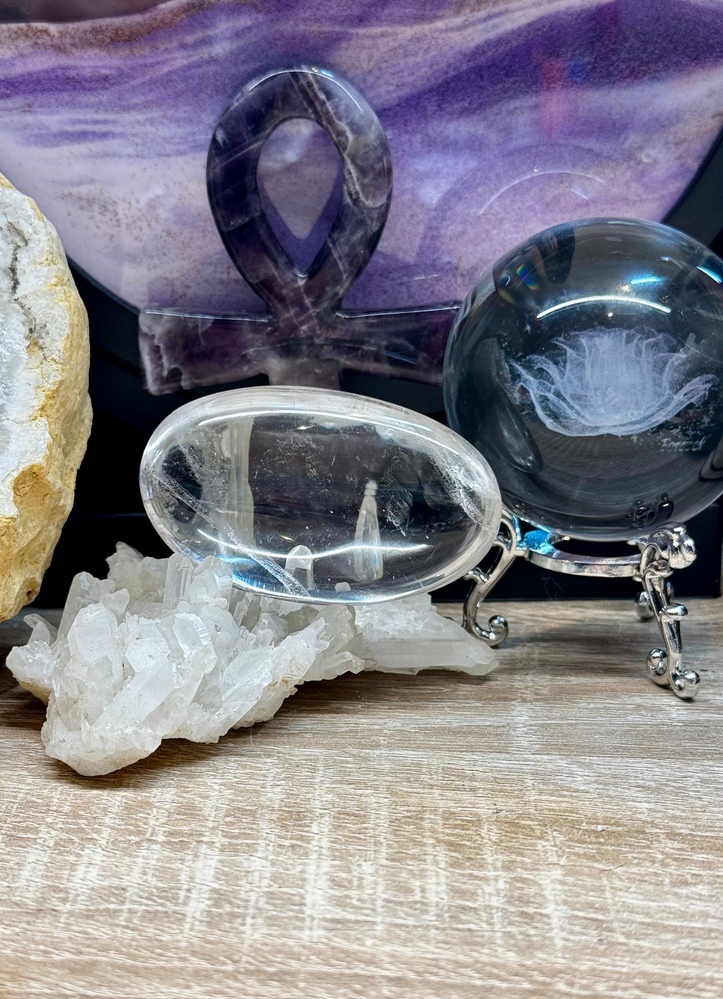 Galets de Quartz Cristal