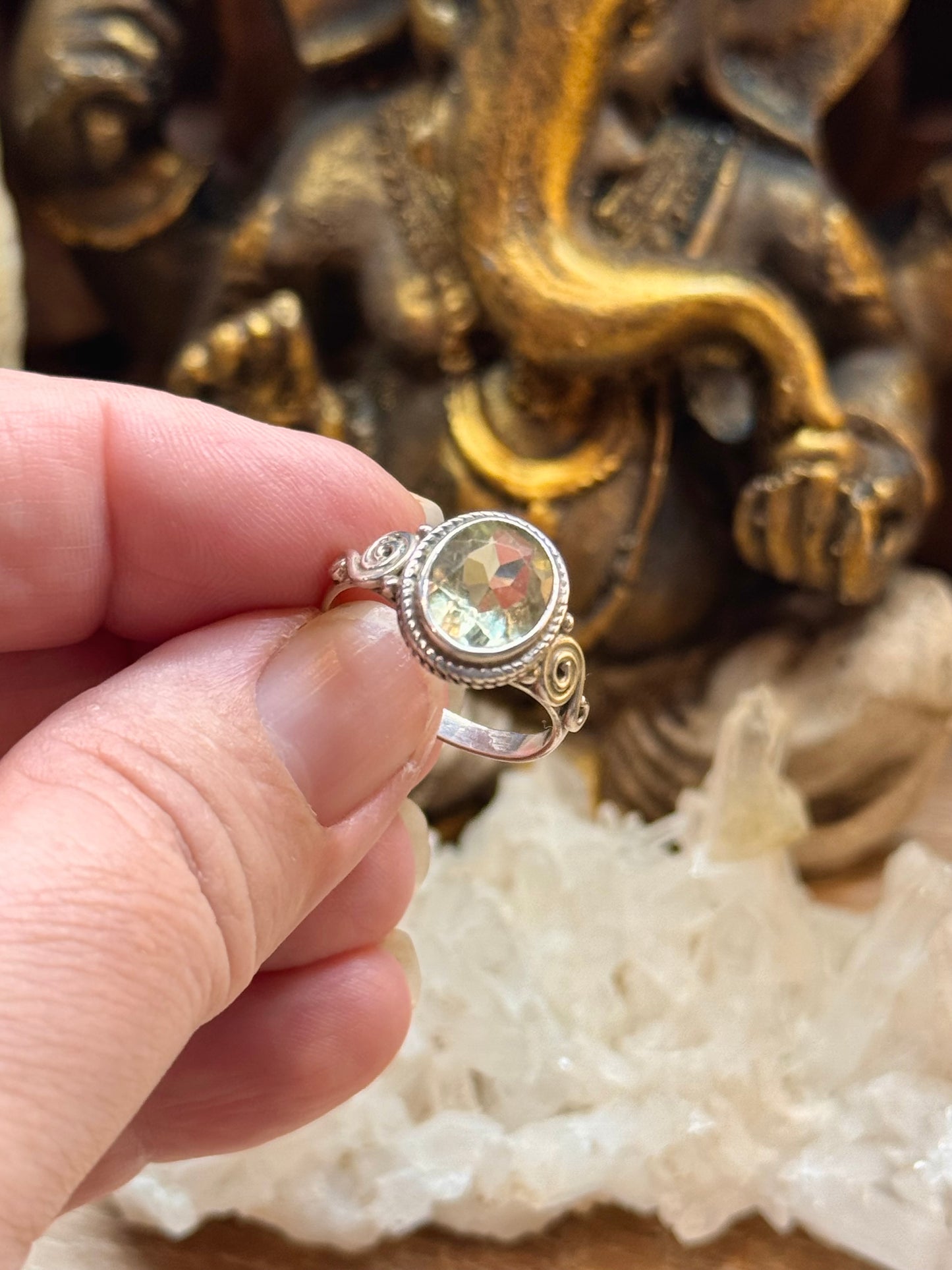 Bague Citrine T55