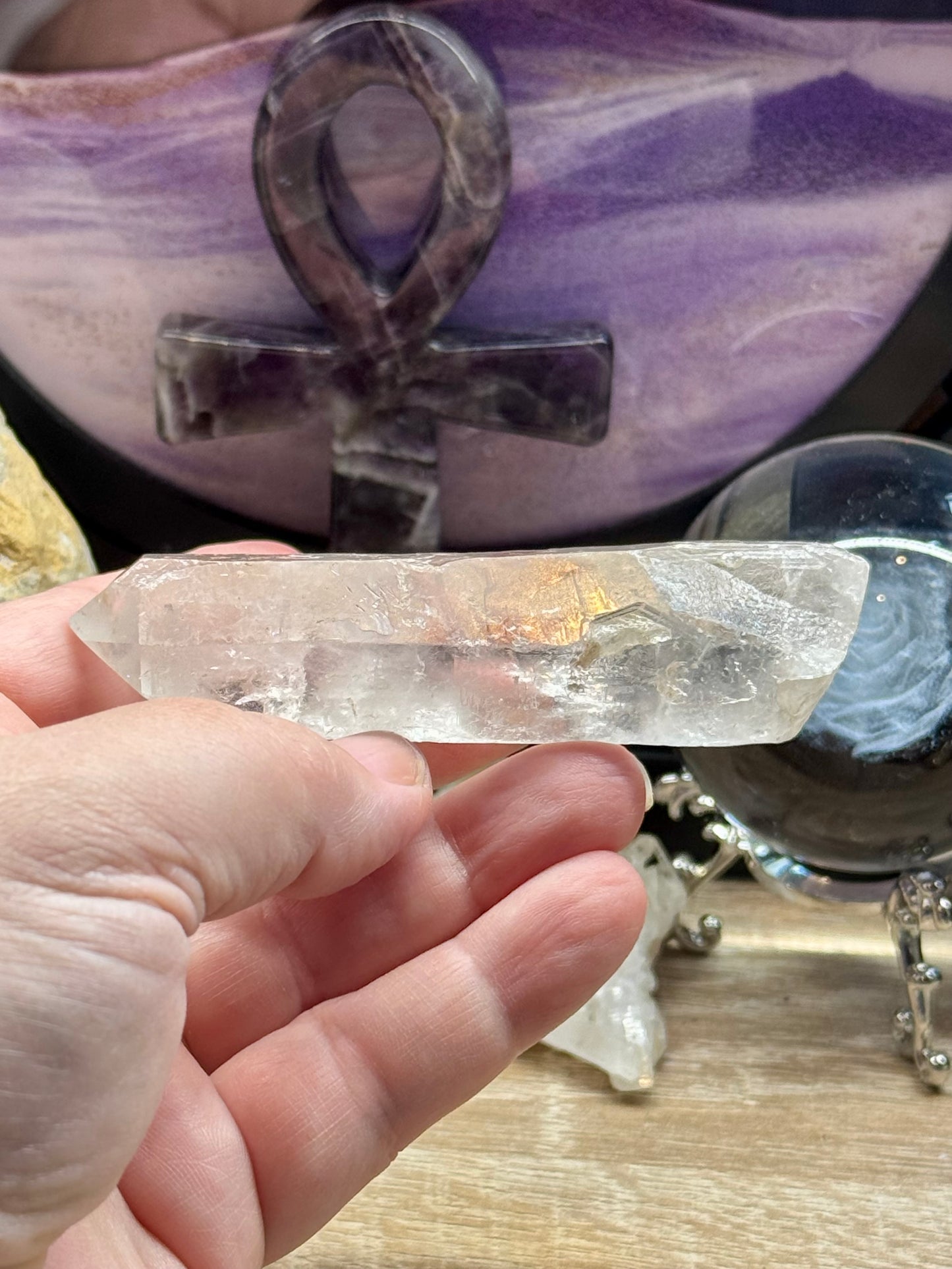 Pointe de Quartz Lémurien 3