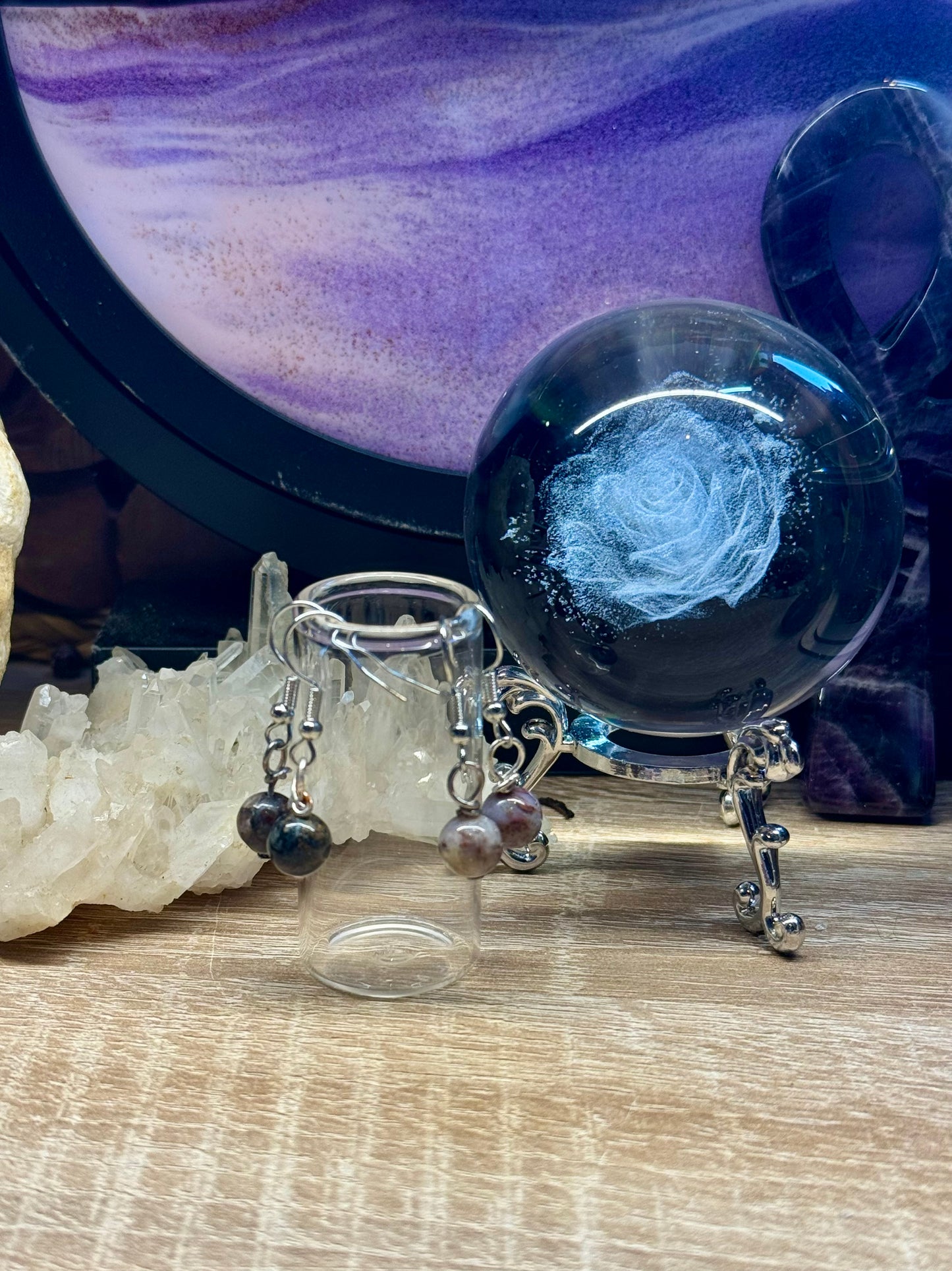 Boucles d’oreilles Piétersite