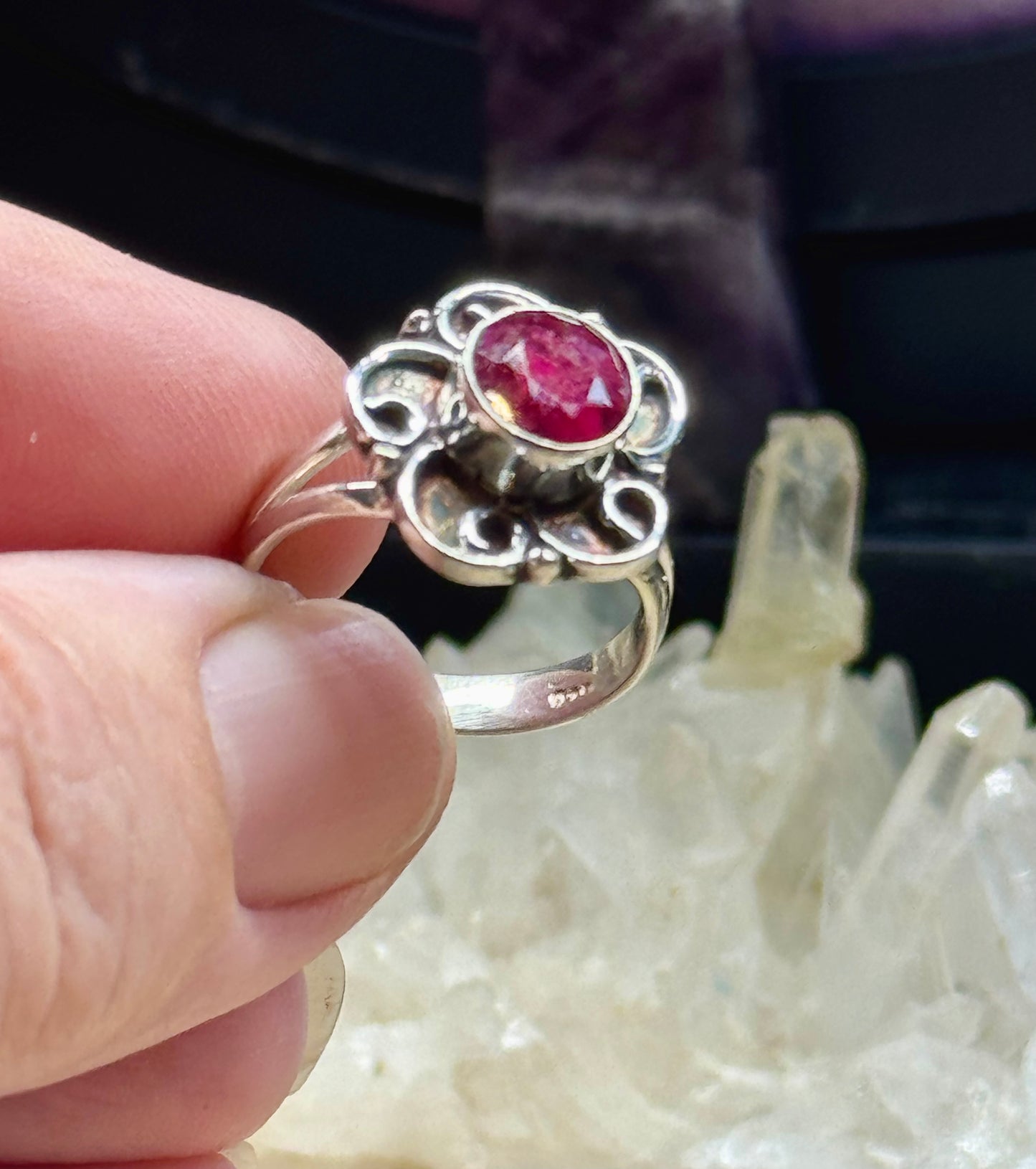 Bague Rubis T51,5